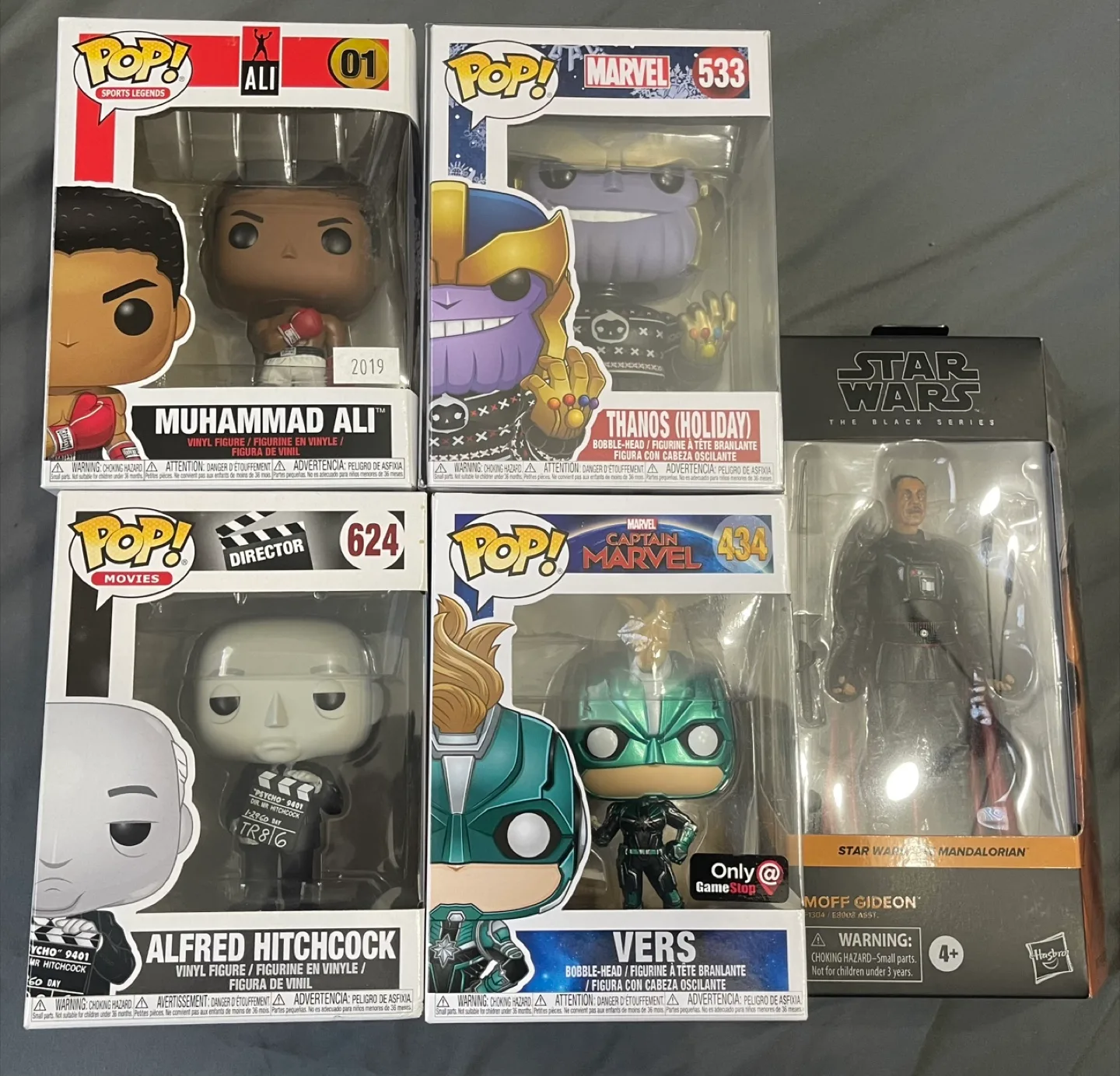 Funko Pop! Figures and Star Wars the black series thumbnail
