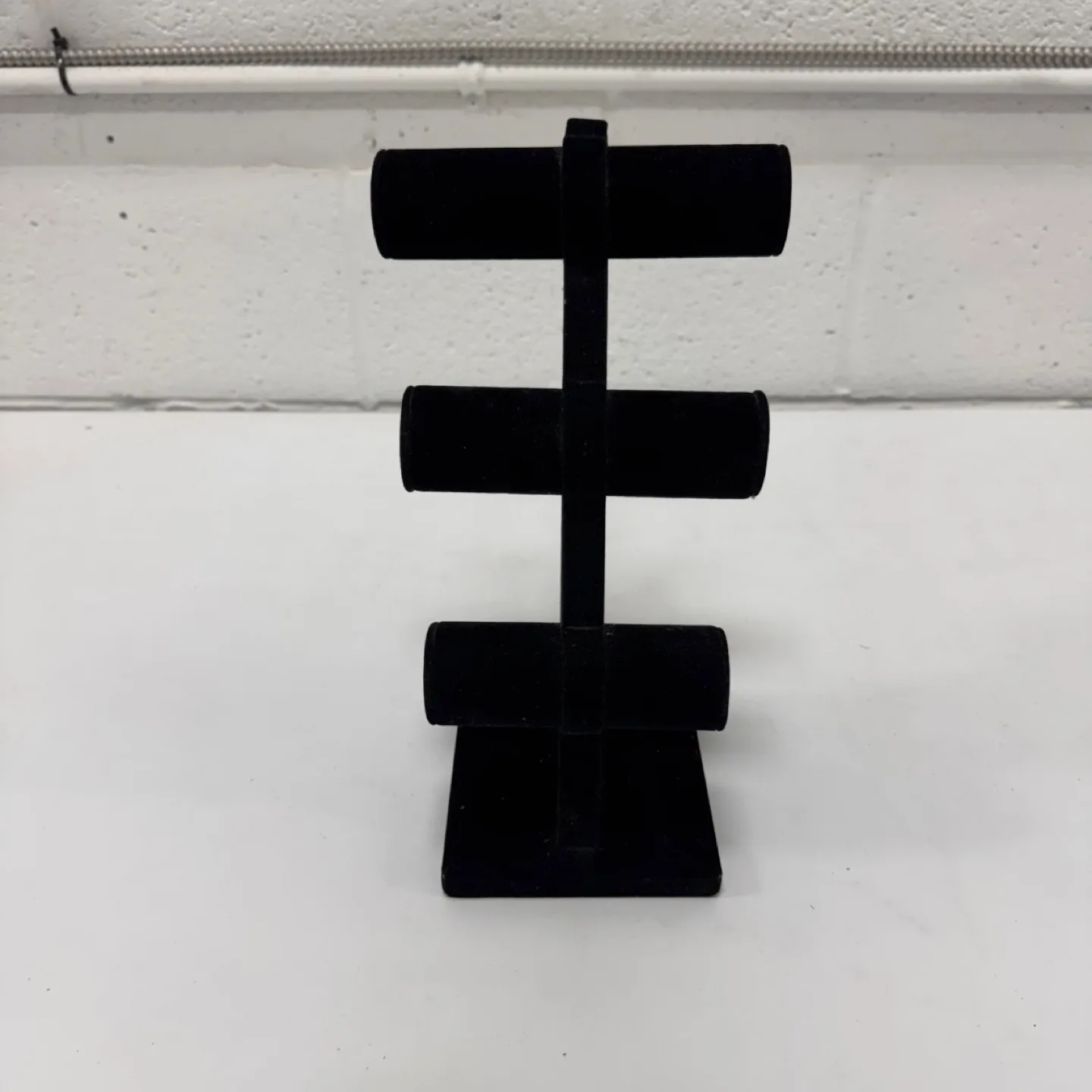 Black Velvet 3-Tier Jewelry Stand thumbnail
