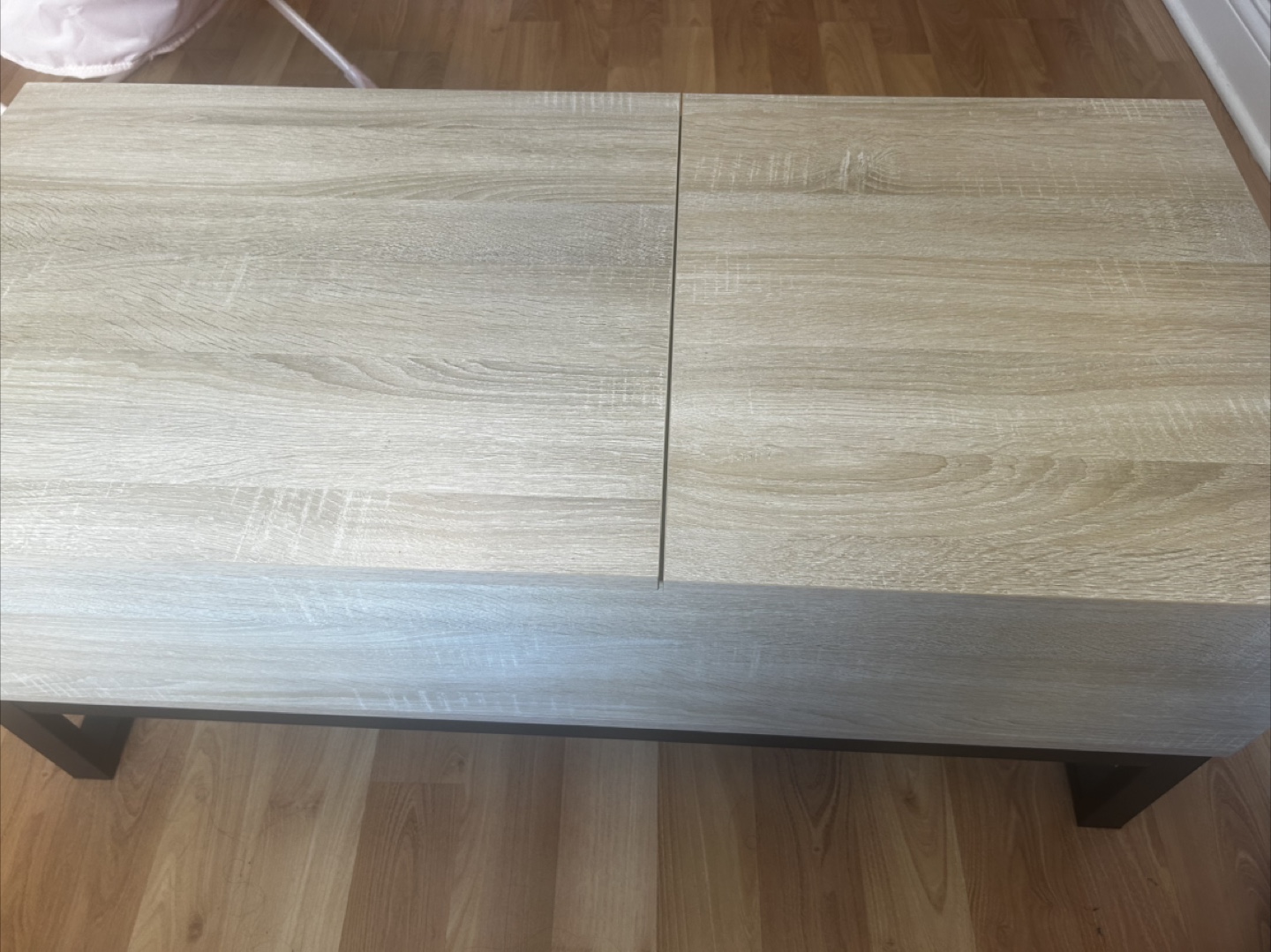 Lift Top Coffee Table with Hidden Storage - photo 2