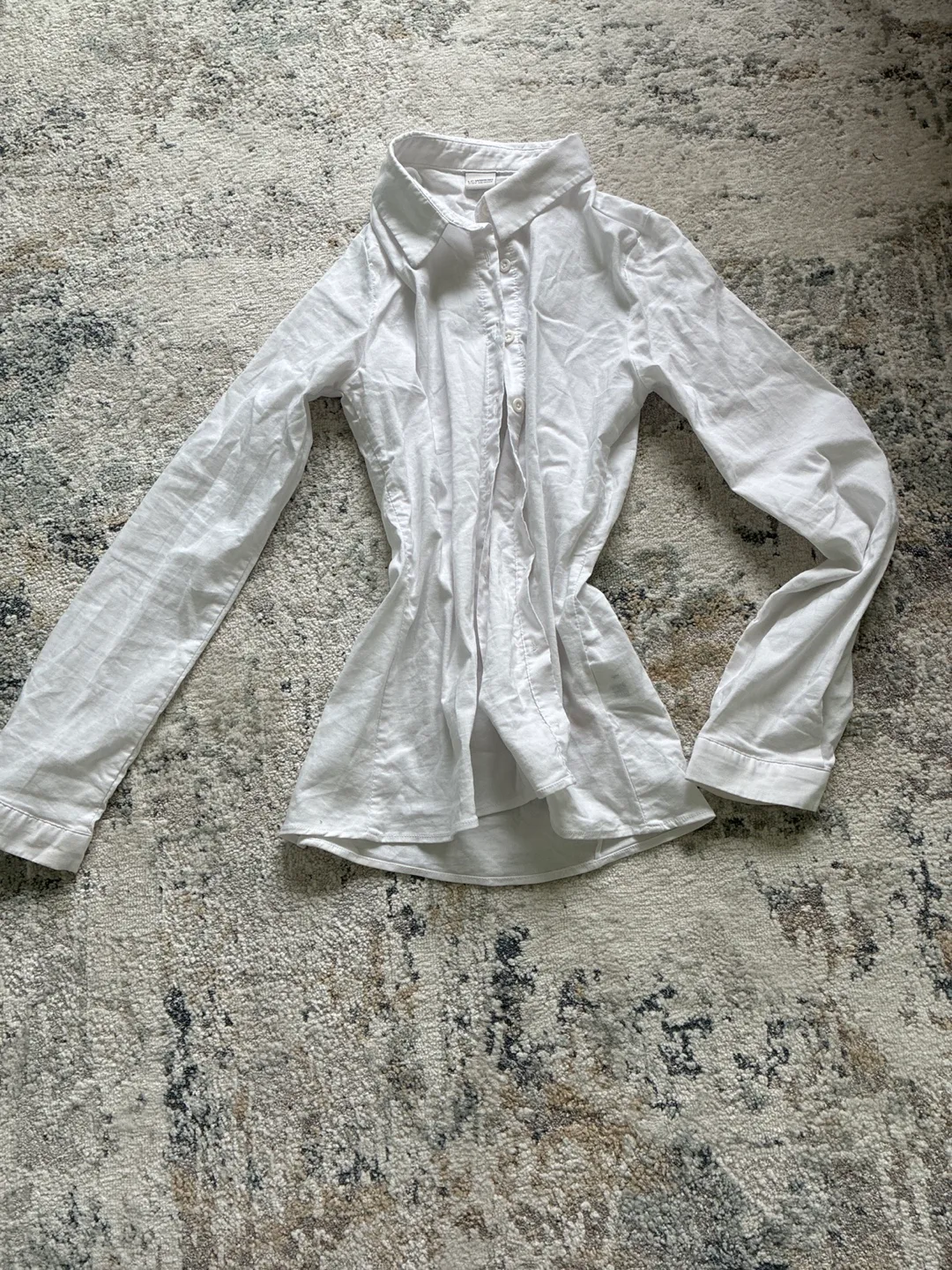 White Button-Down blouse thumbnail