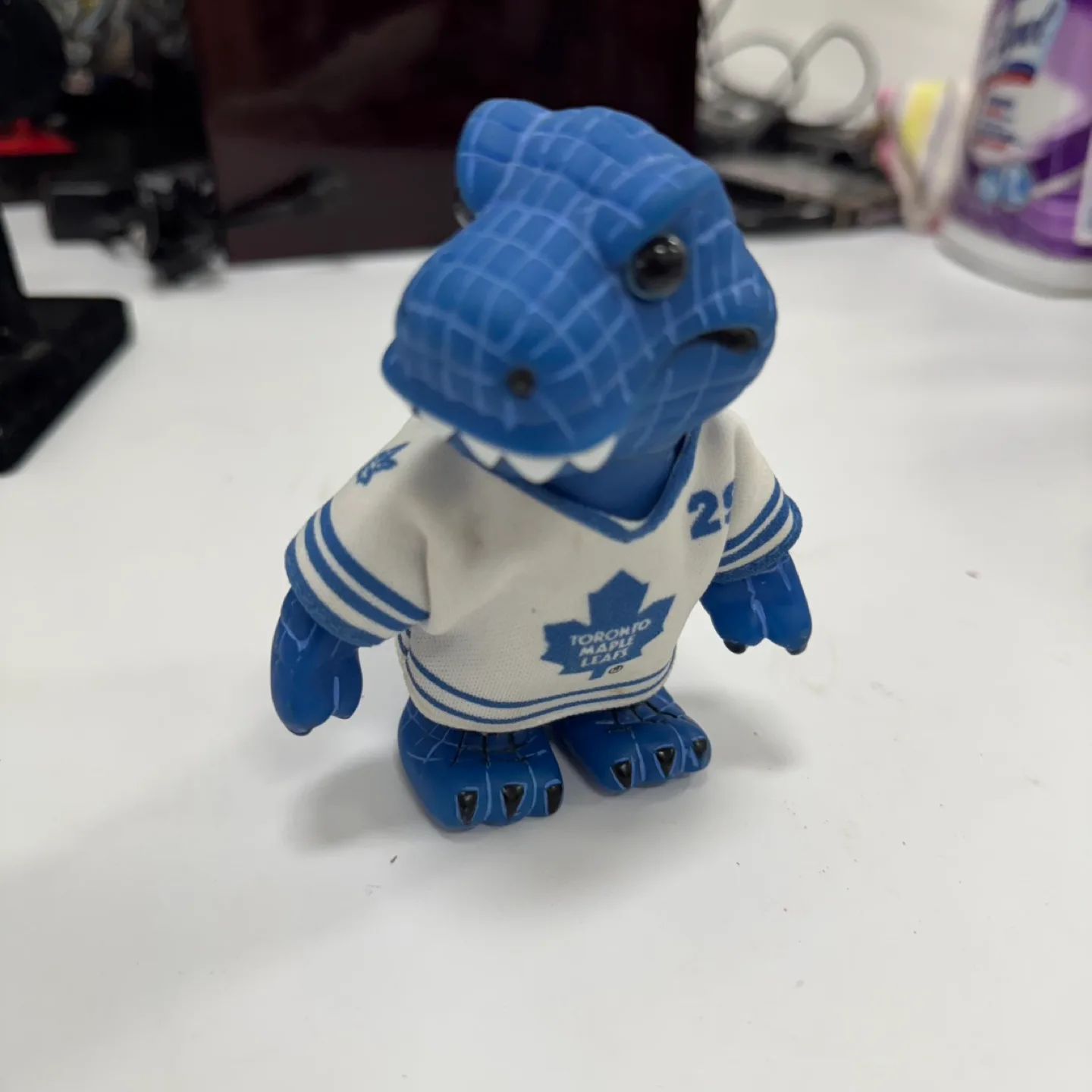 Carlton the Bear Figurine - Toronto Maple Leafs Mascot thumbnail