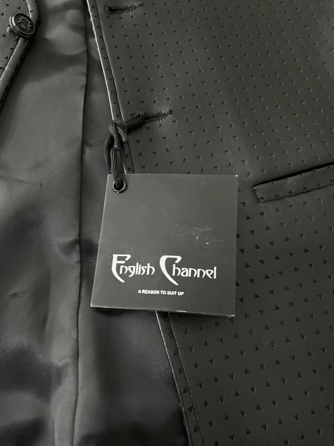 English Channel Black Leather Vest image indicator(4)