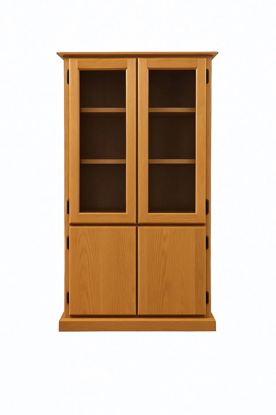 Solid Oak Display Cabinet – Moving Out Sale! thumbnail