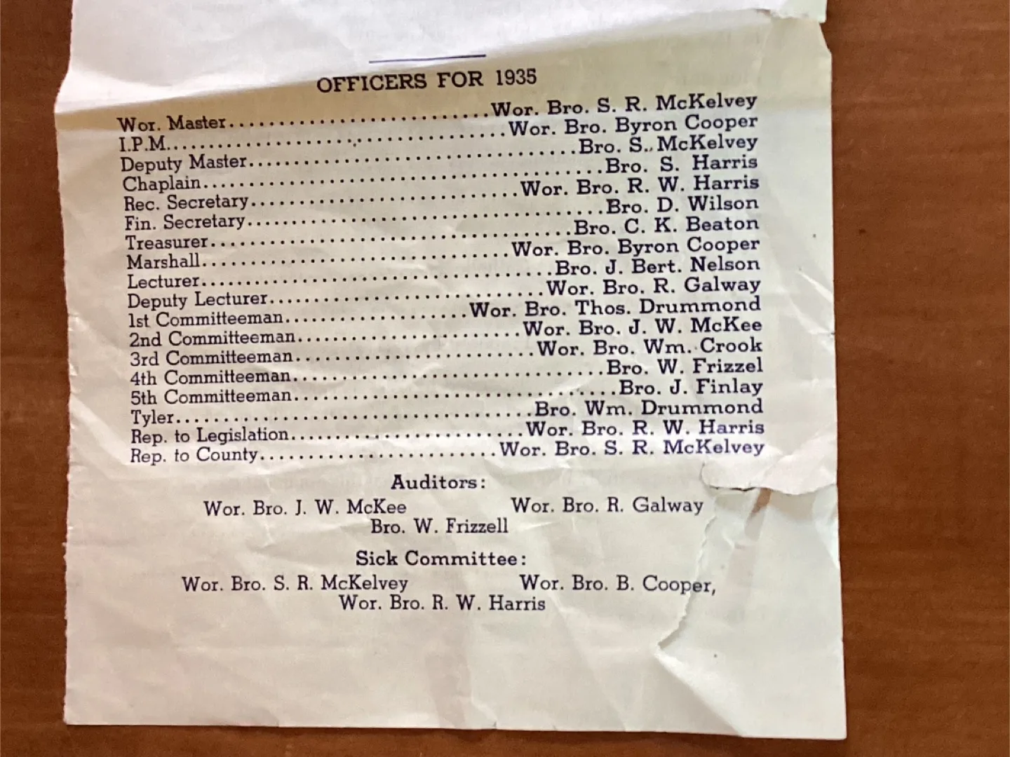 Rare 1948 LOYAL ORANGE ASSOC. Membership App. Toronto Branch image indicator(4)