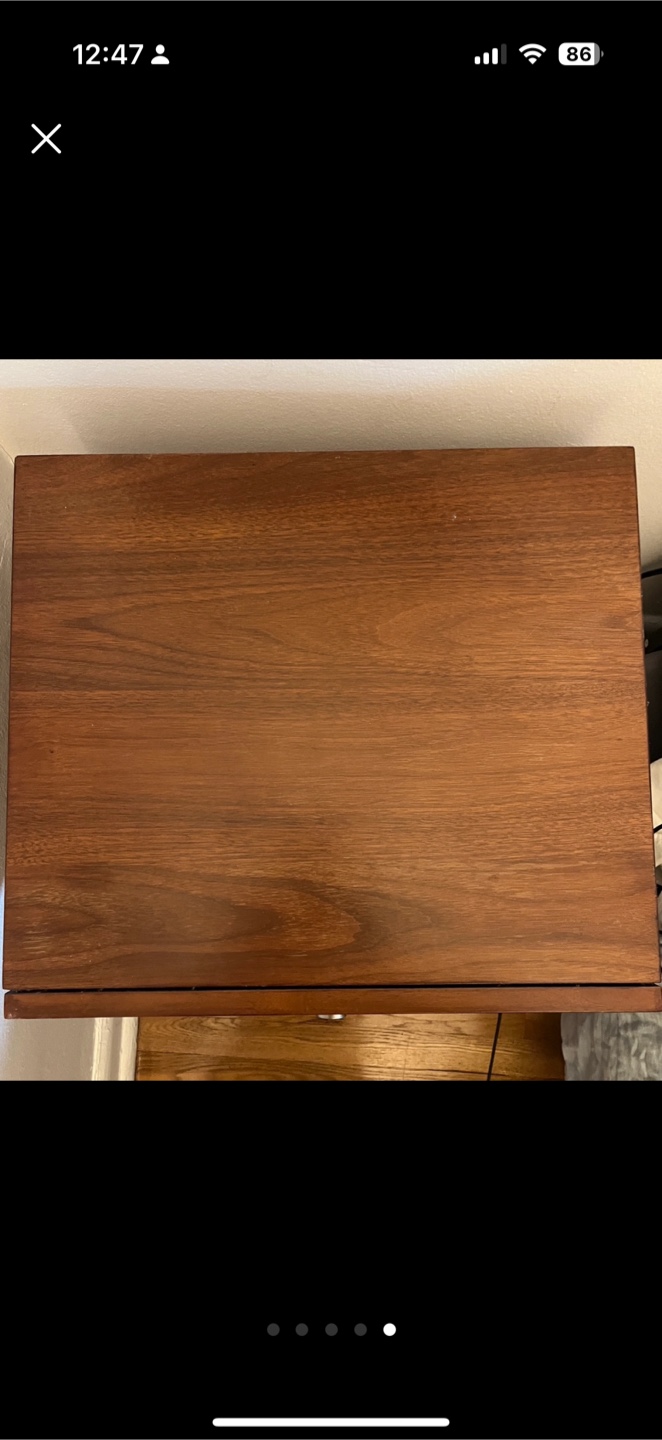 2x1 Pair of West Elm- Mid Century Modern Nightstands - photo 4