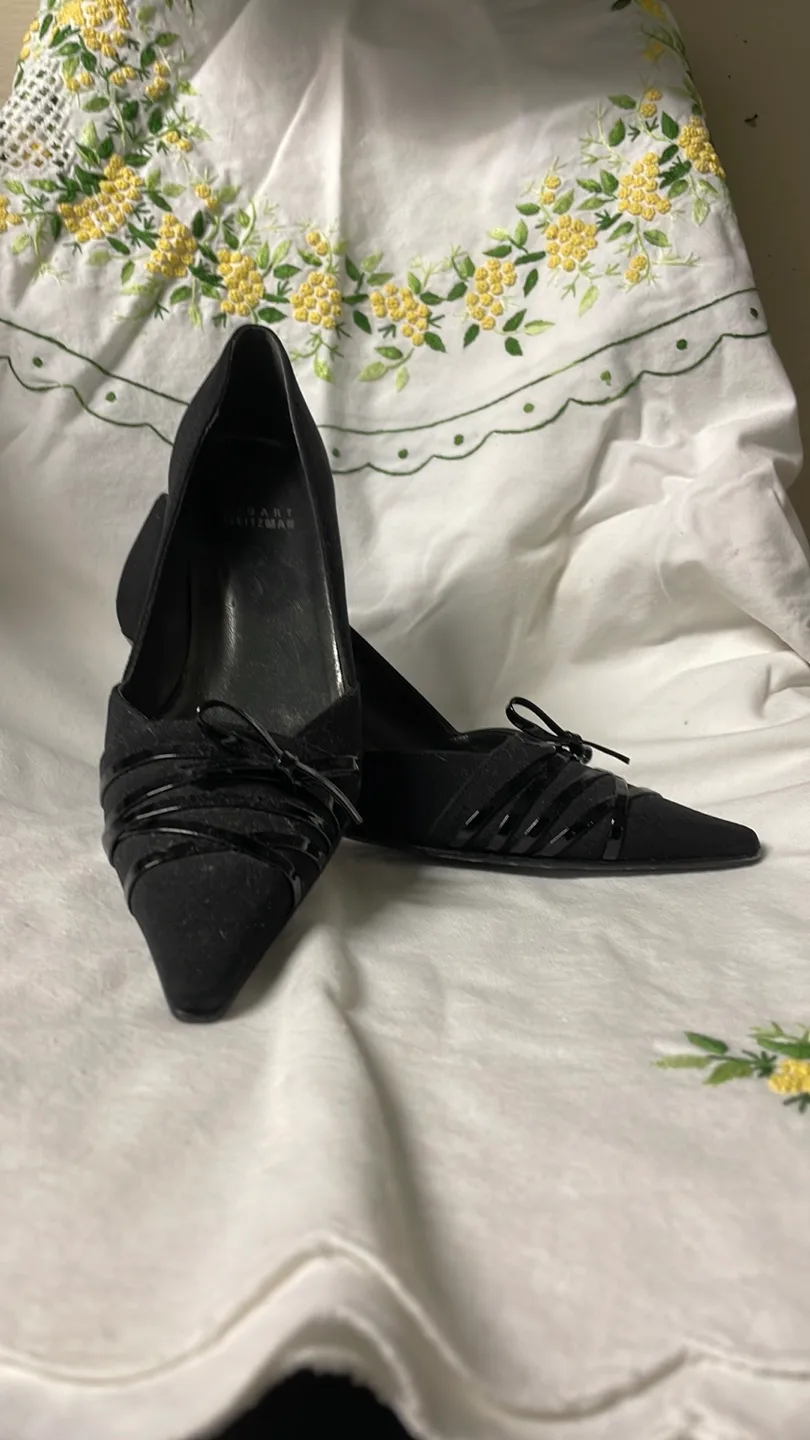 Stuart Weitzman Black Heels thumbnail