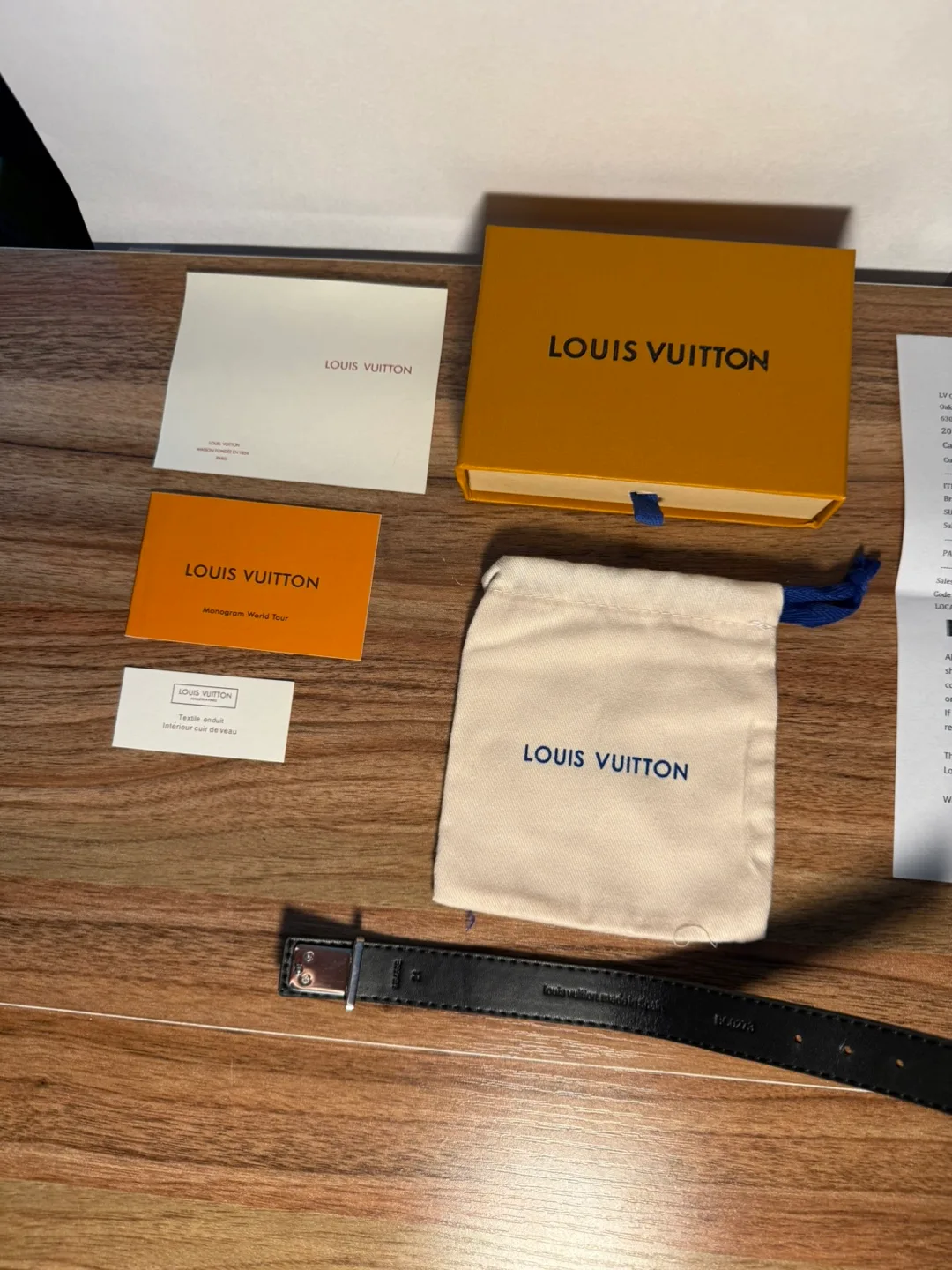 Louis Vuitton Black And Silver Bracelet image indicator(4)