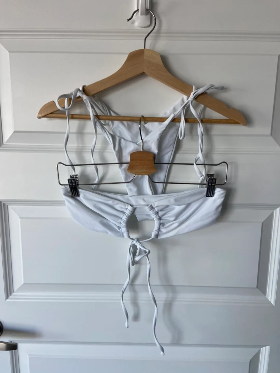 Never Worn White Bikini Set - Size Small thumbnail