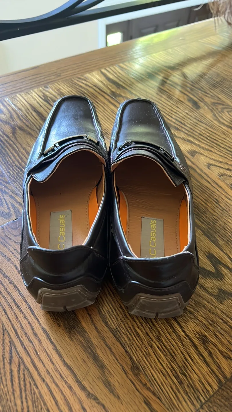 AC Casuals Brown Loafers slip on image indicator(4)