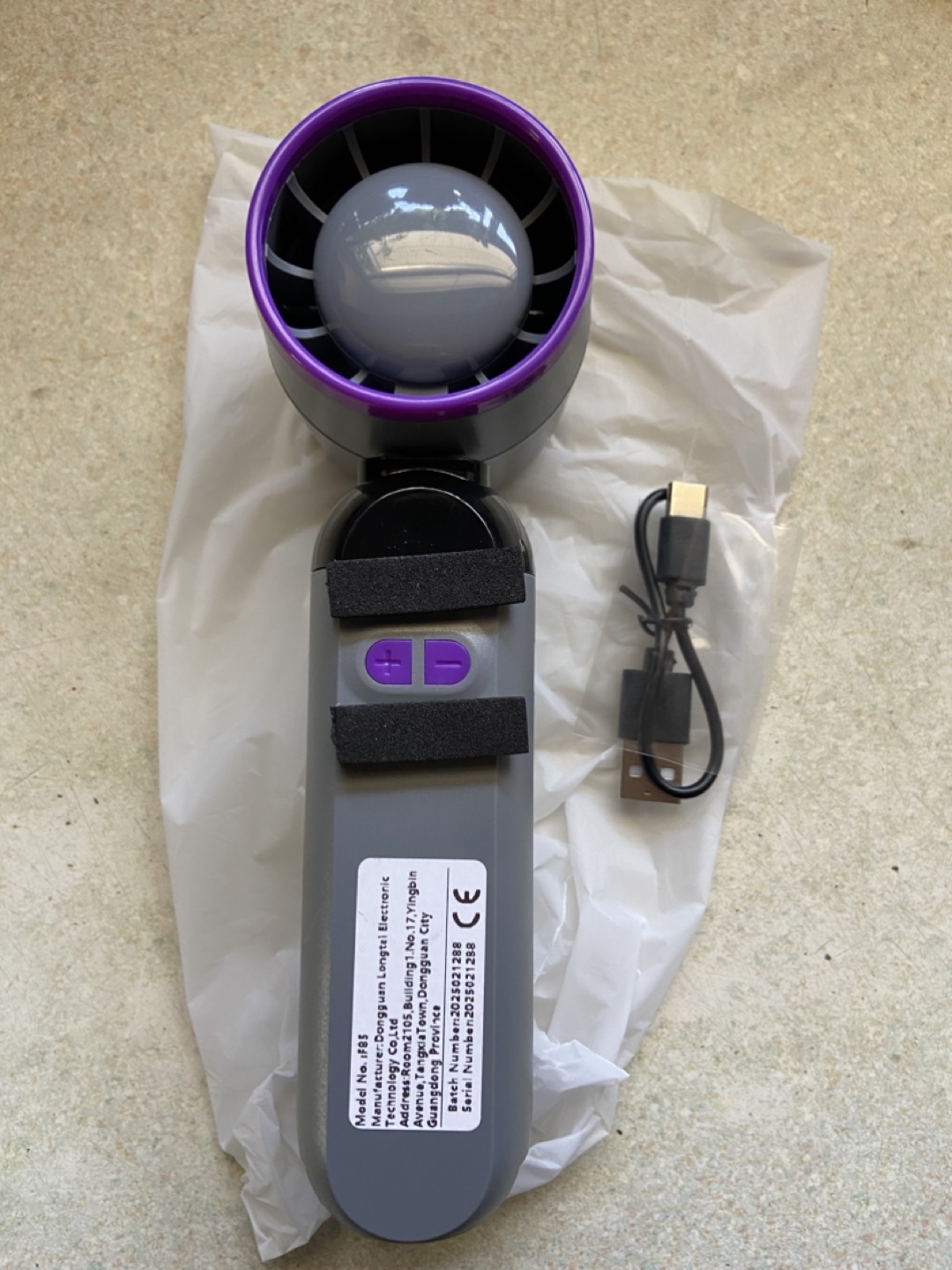 New JBS Turbofan Small Portable mini Fan