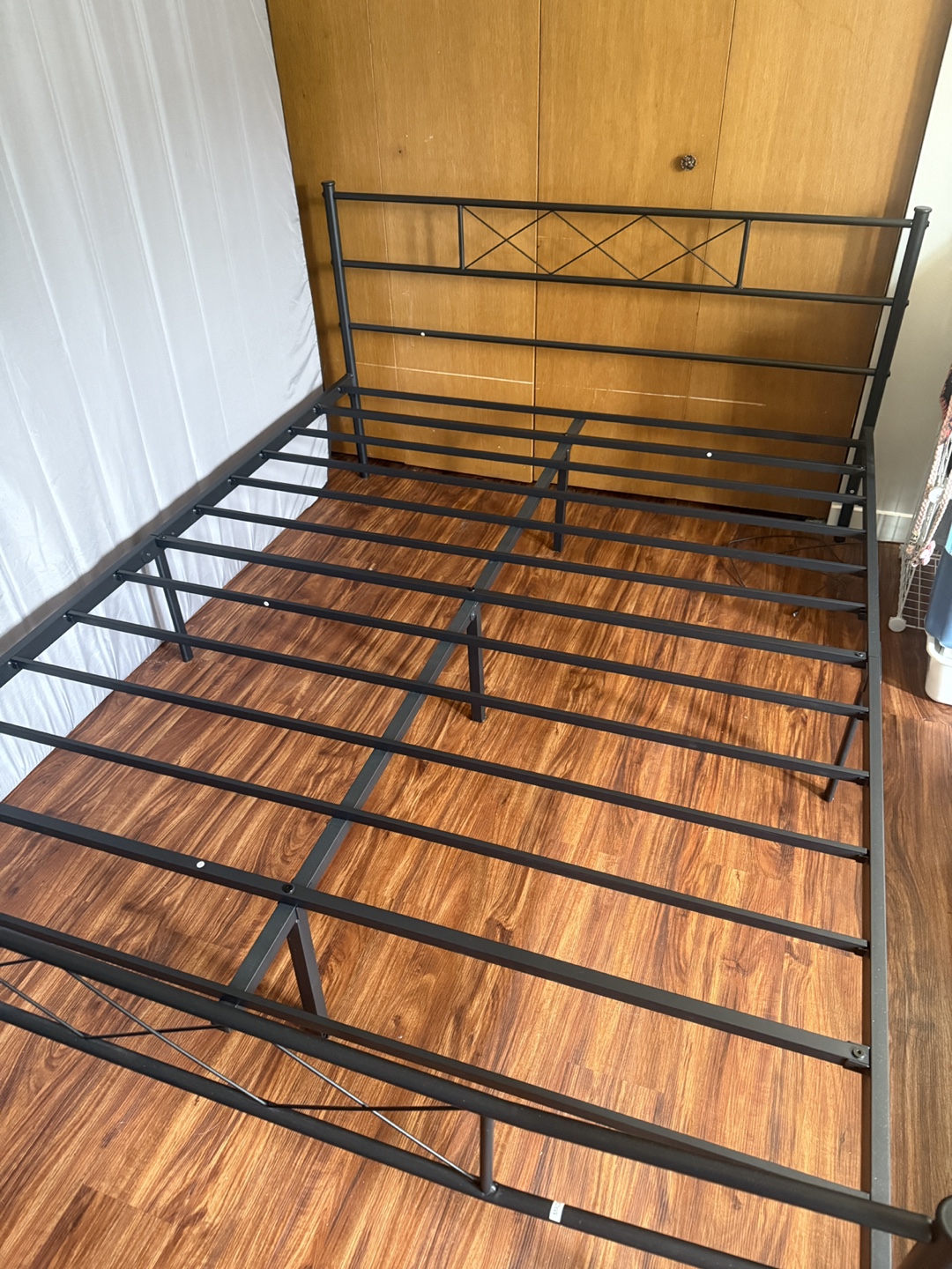 Queen Metal Bed Frame - Black