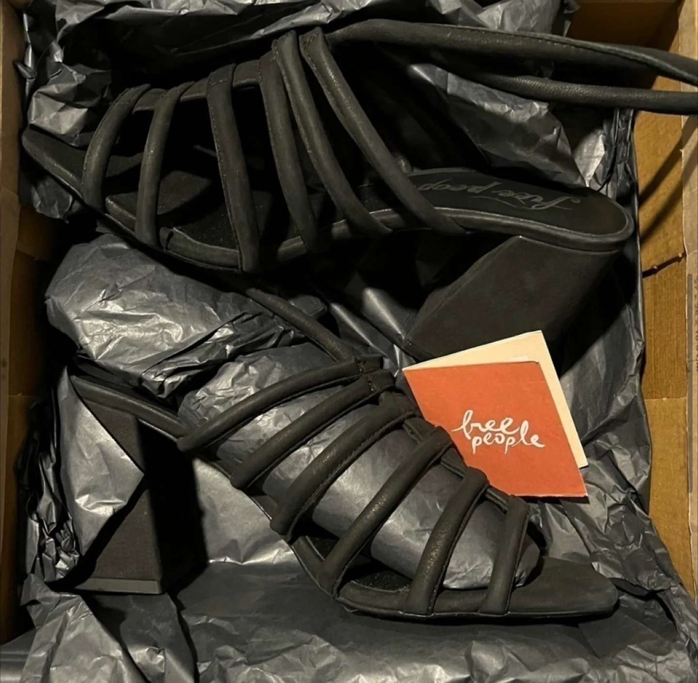 Free People Colette Sandal - Black image indicator(7)