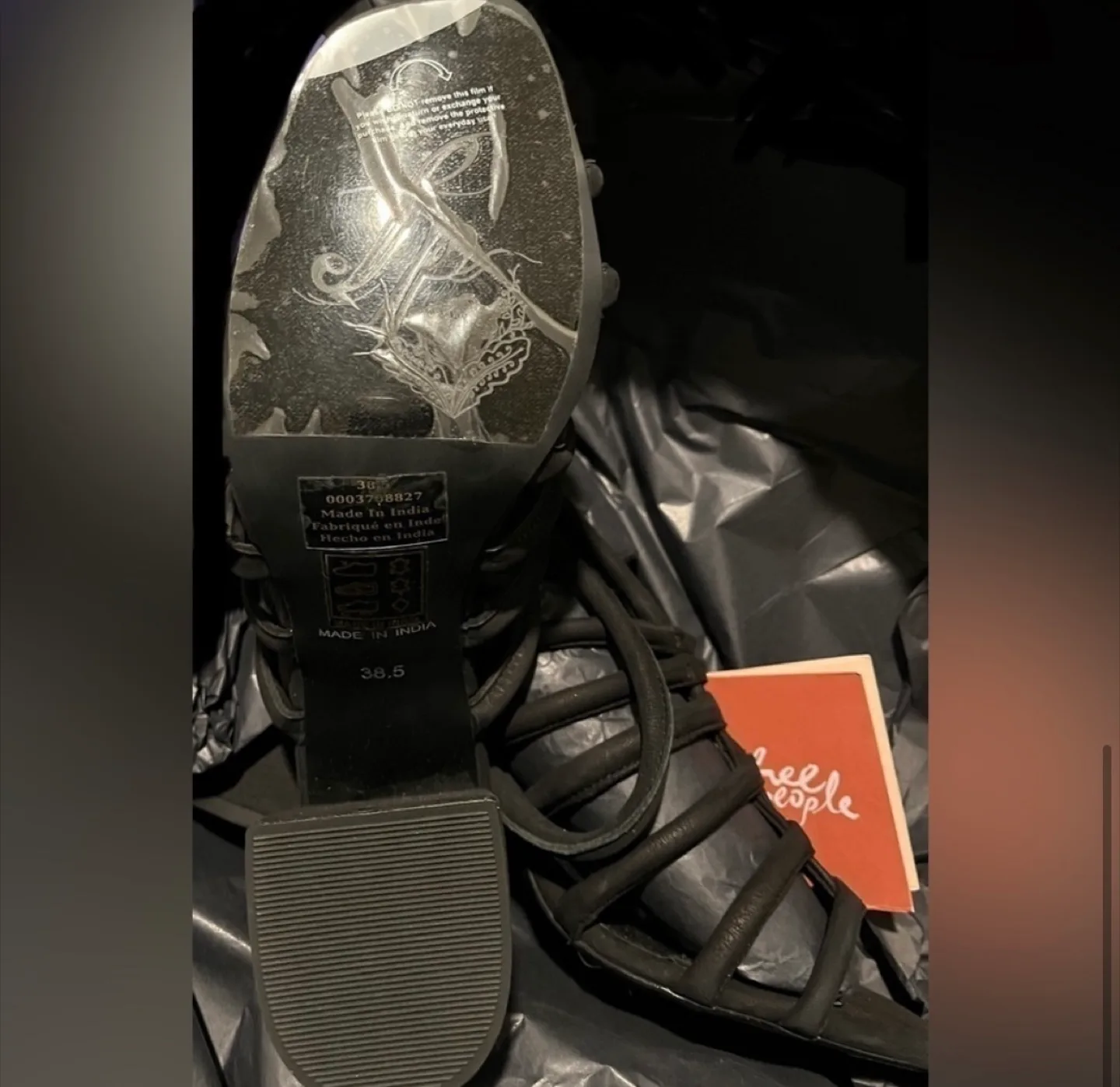 Free People Colette Sandal - Black image indicator(8)