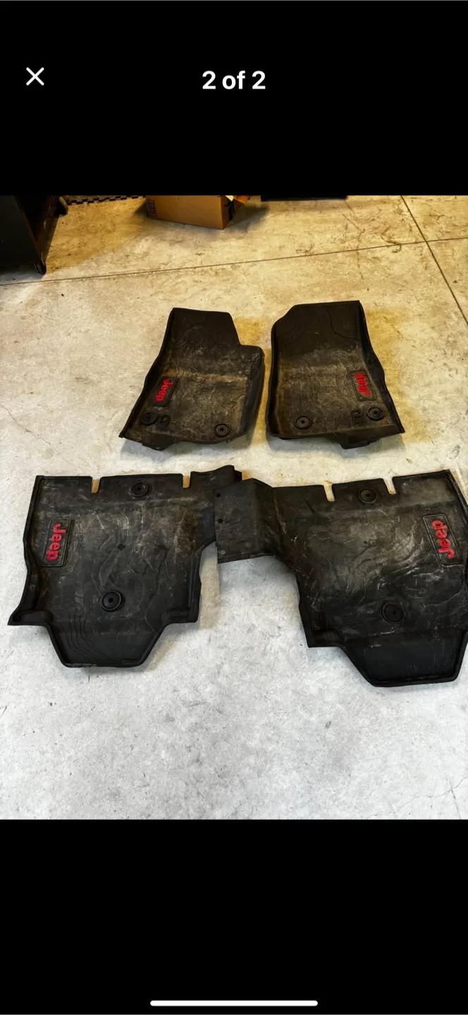 Jeep Floor Mats - Front & Back