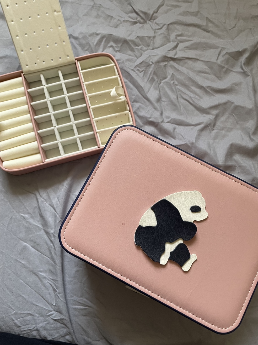 Pink Jewelry Organizer Box (2 layers)