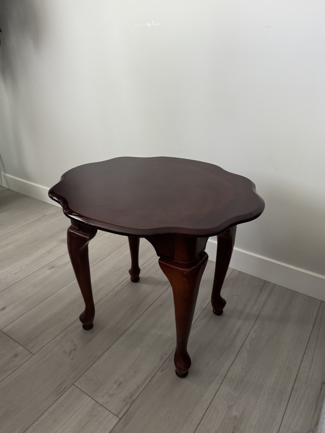 Dark Wood Side Table