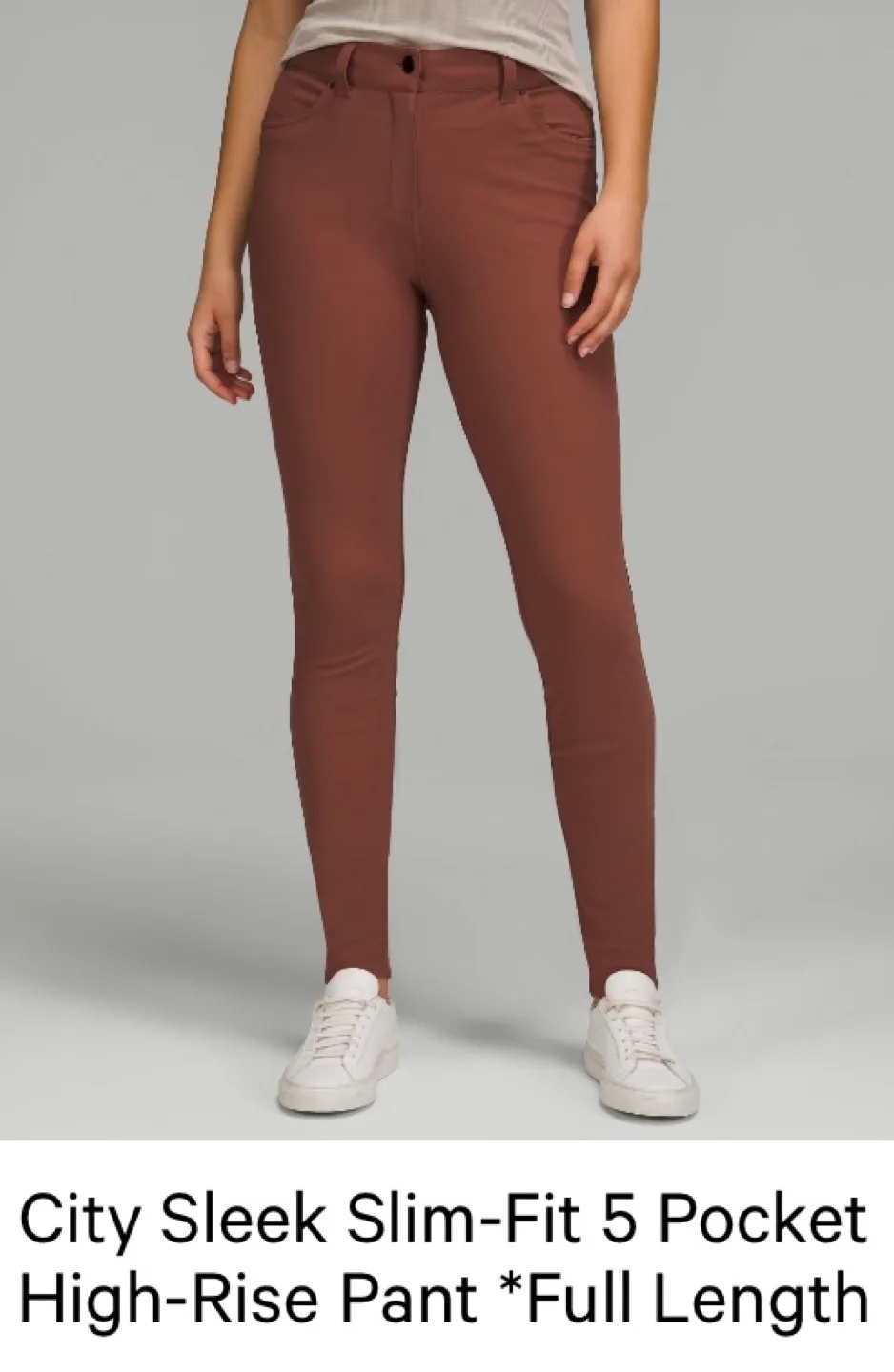 Lululemon City Sleek Slim-Fit 5 Pocket High-Rise Pant thumbnail