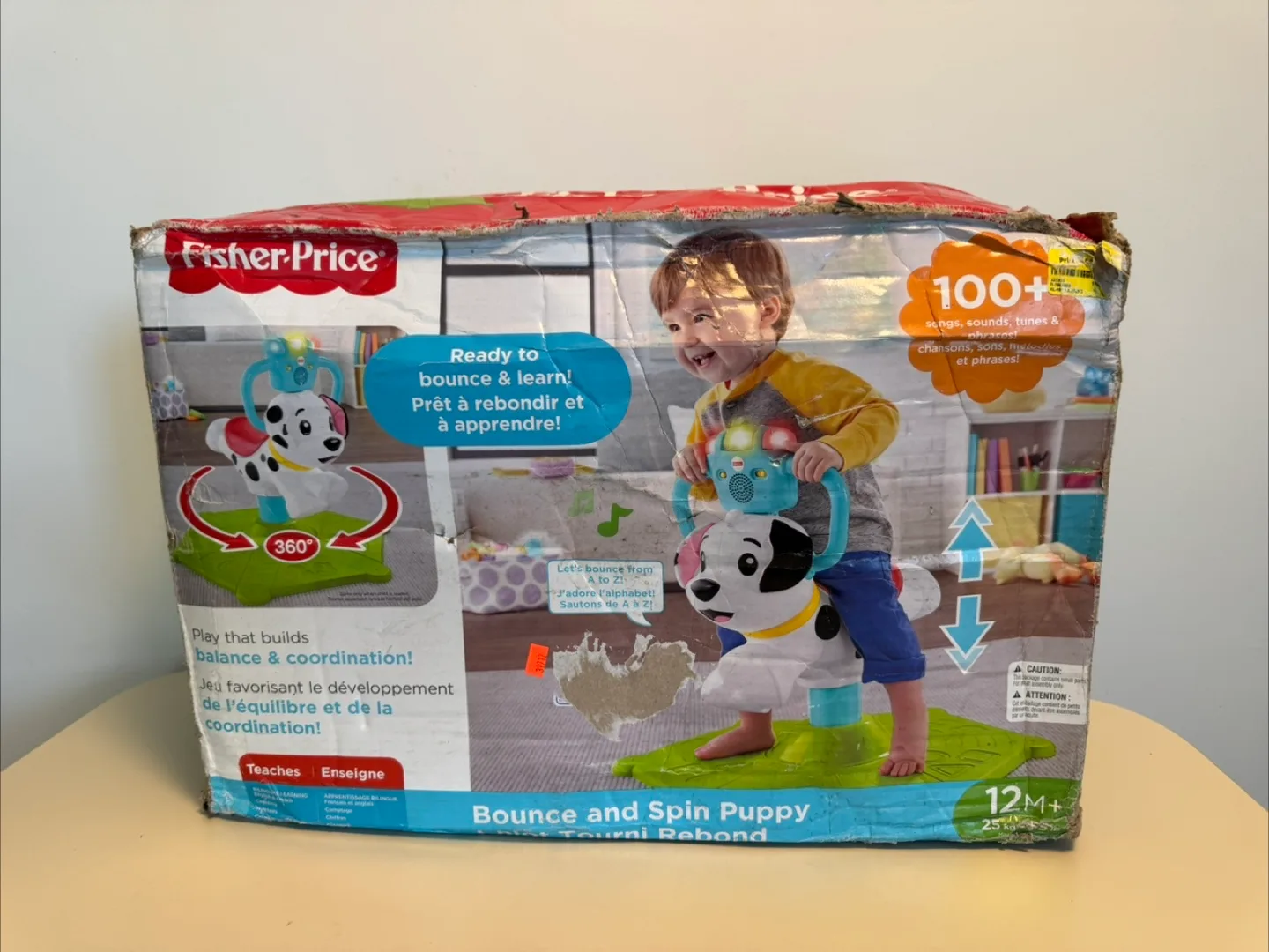 Fisher-Price Bounce and Spin Puppy - 12M+ image indicator(3)