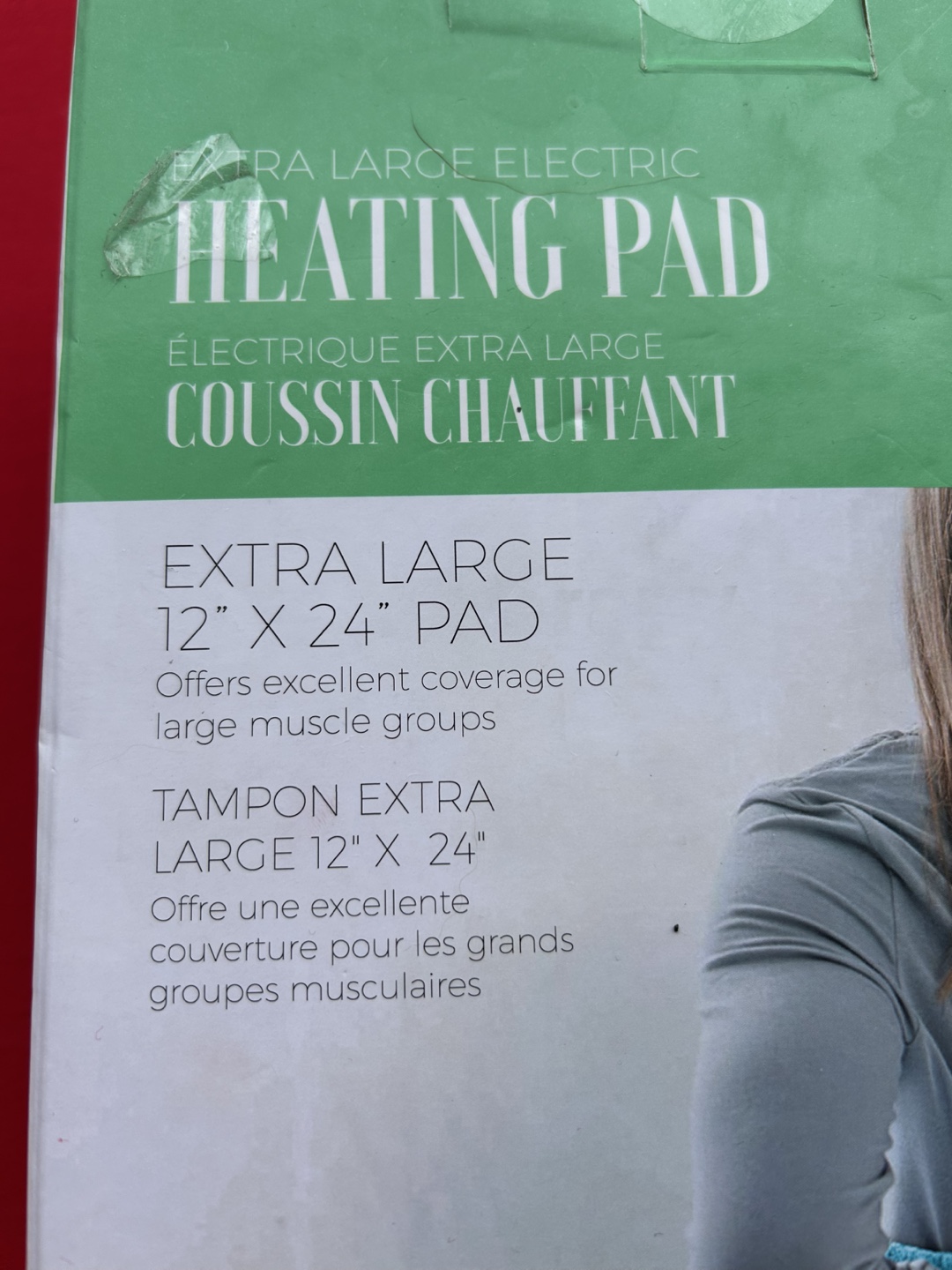 PureRelief XL Electric Heating Pad - NEW - photo 5