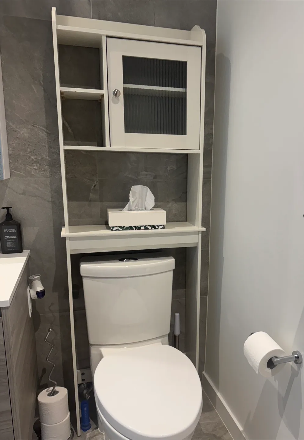 Over-the-Toilet Bathroom Storage Cabinet thumbnail