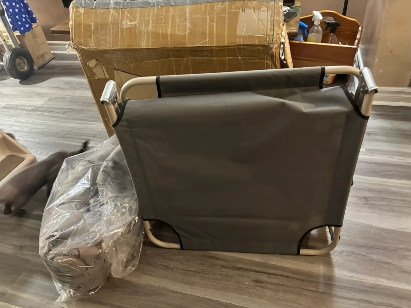 Folding Camping Cot - Grey image indicator(3)