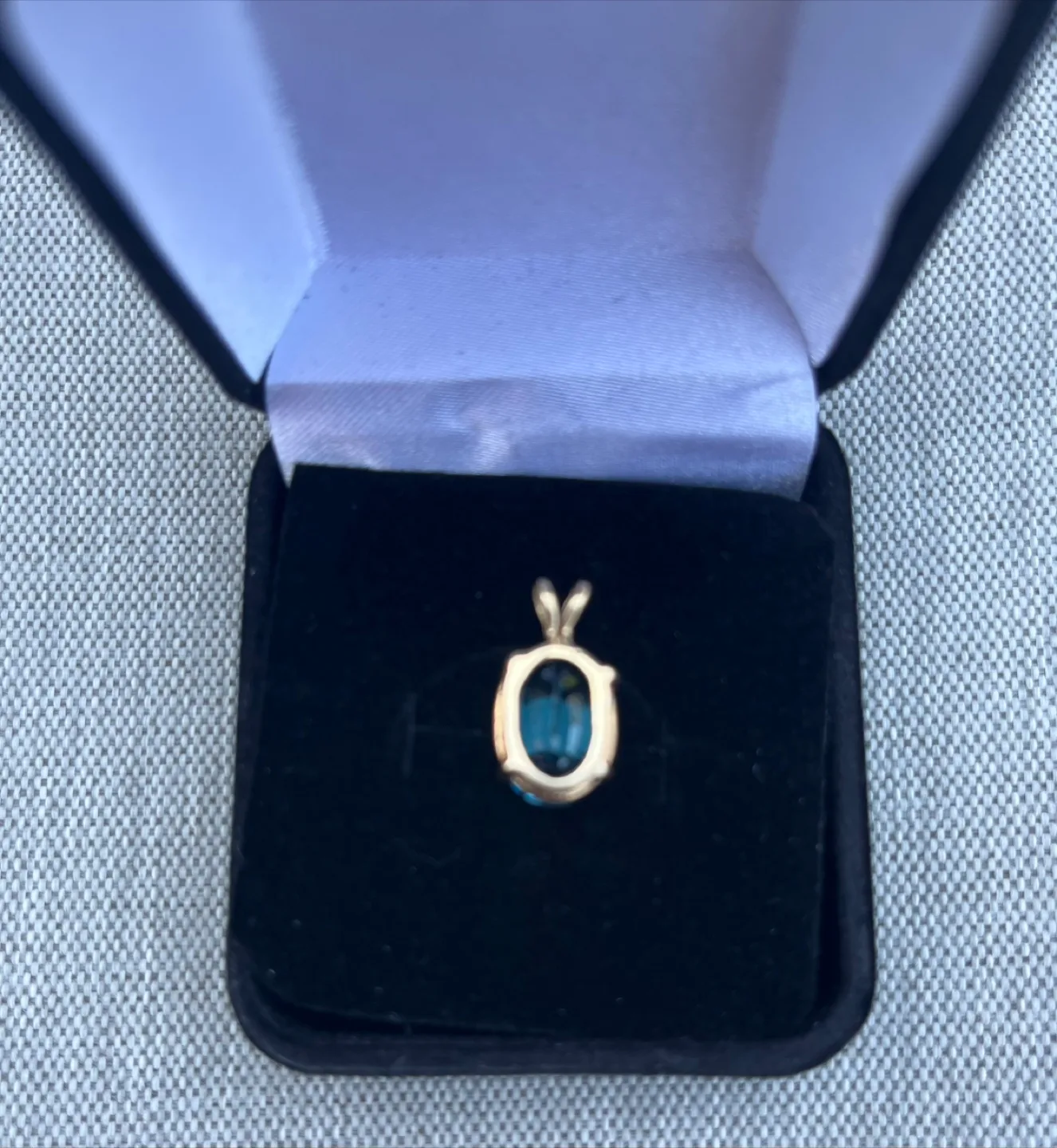 Blue Topaz Pendant image indicator(2)