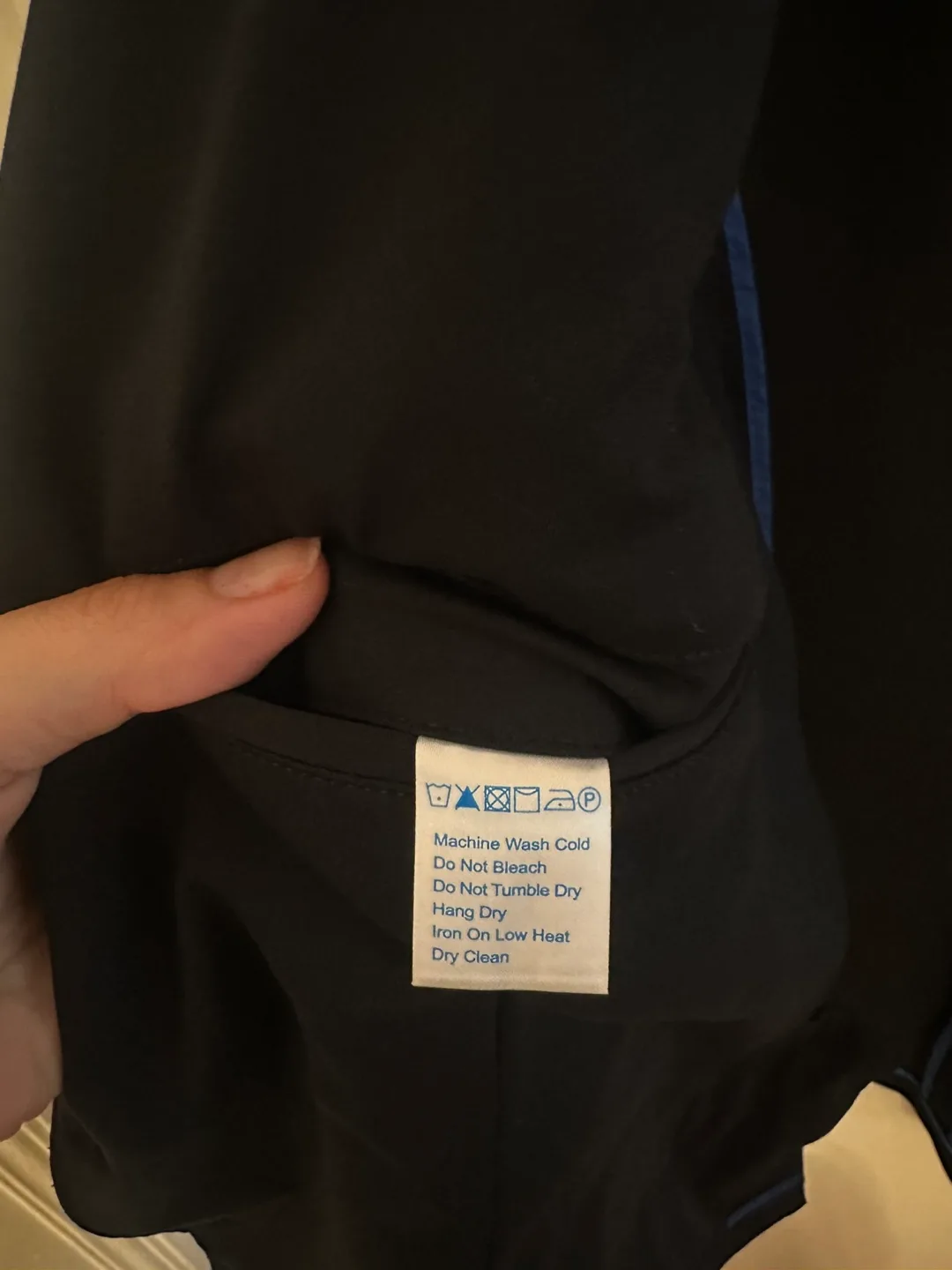 Twillory navy blue Performance blazer image indicator(7)