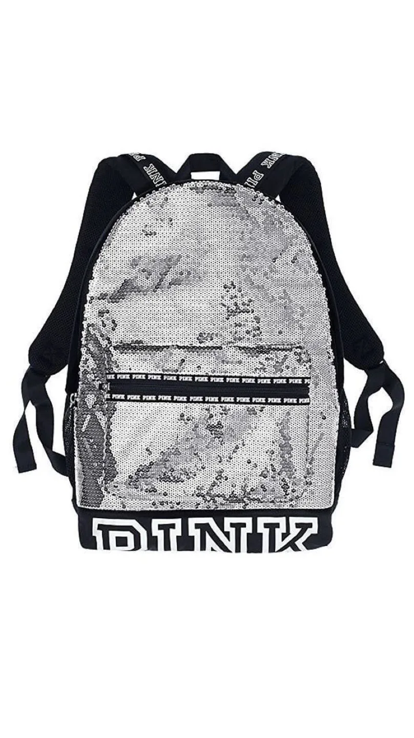 Victoria's Secret PINK Sequin Backpack thumbnail