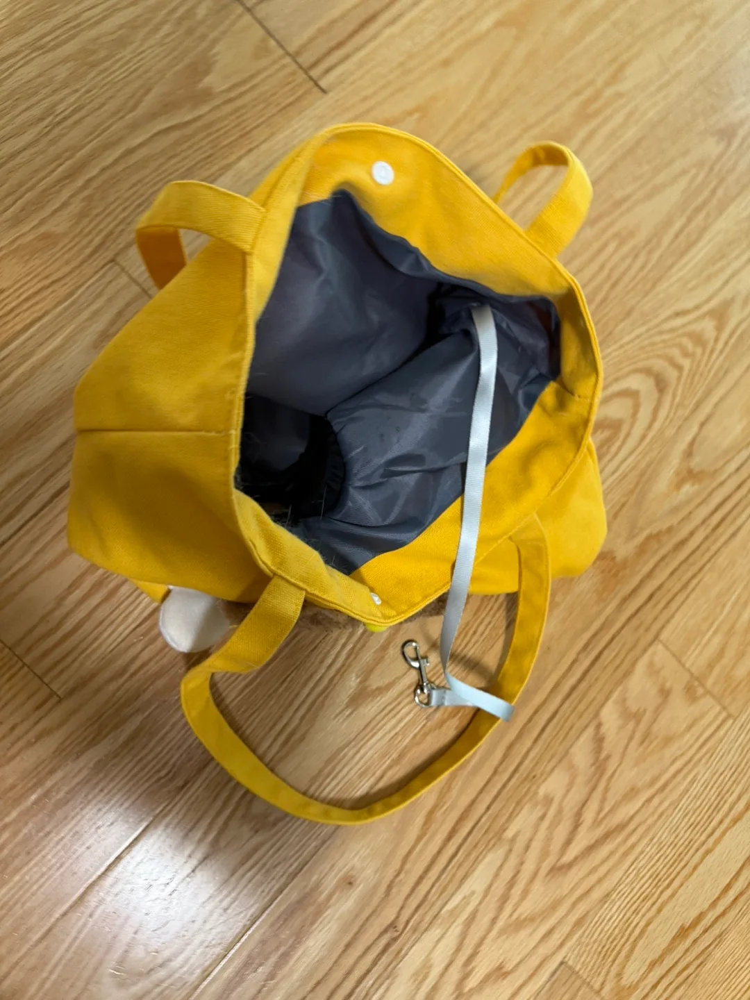 Yellow Bee Bear Pet Carrier Bag image indicator(2)