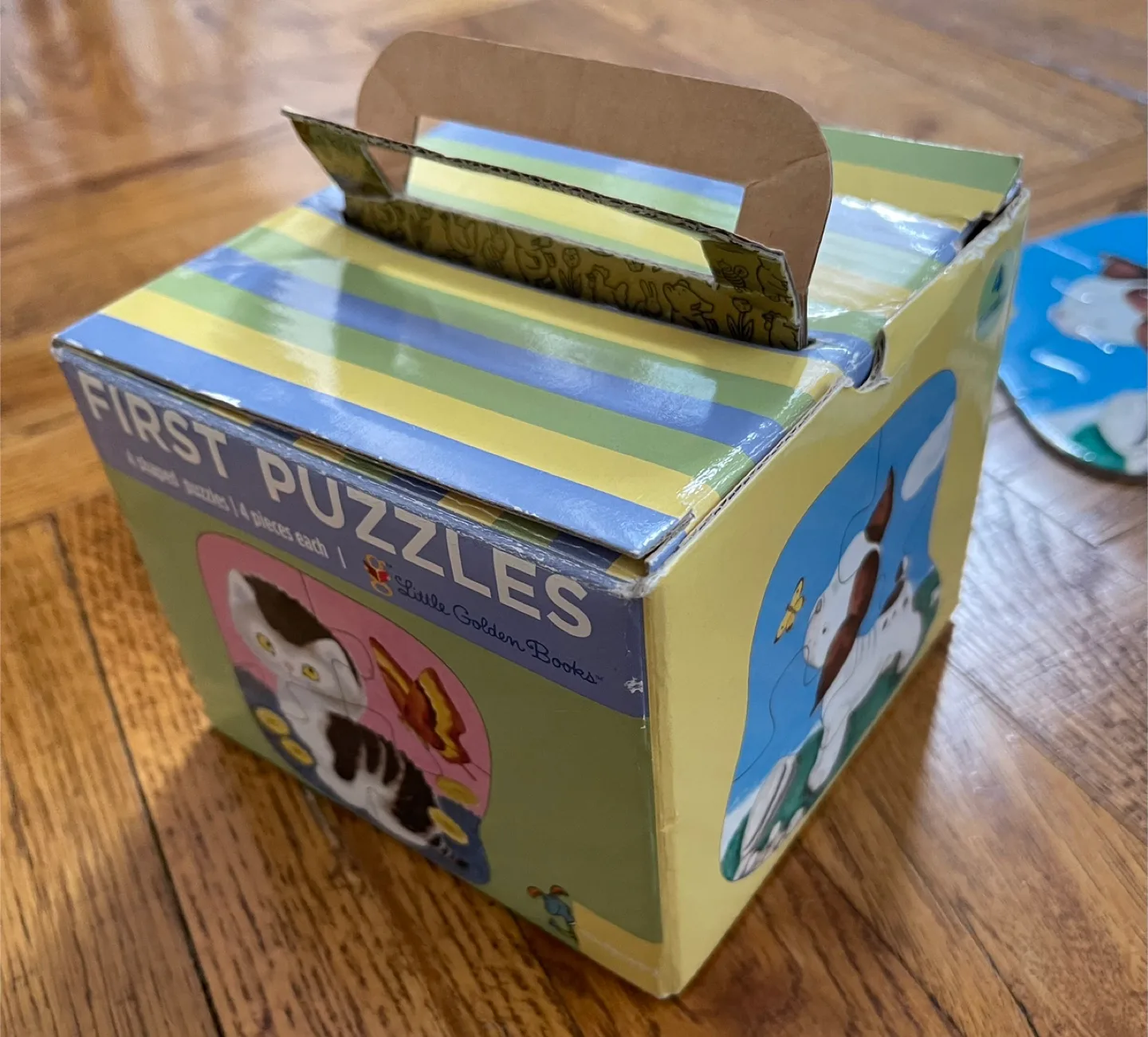 Little Golden Books First Puzzles - 4 Shaped Puzzles image indicator(7)