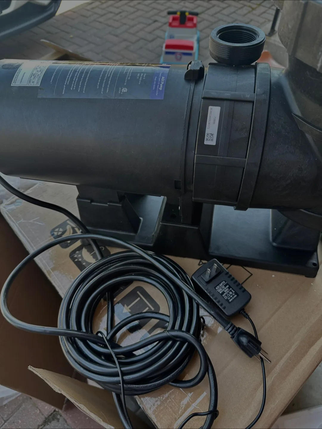 GoPool AG1 Pool Pump w/ Power Cord image indicator(4)