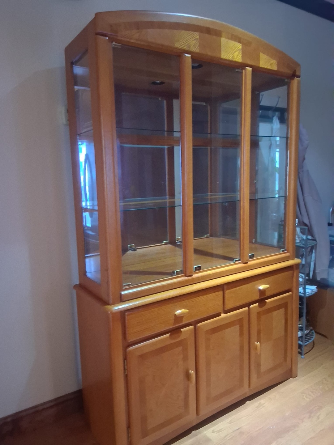 Wooden Display Cabinet