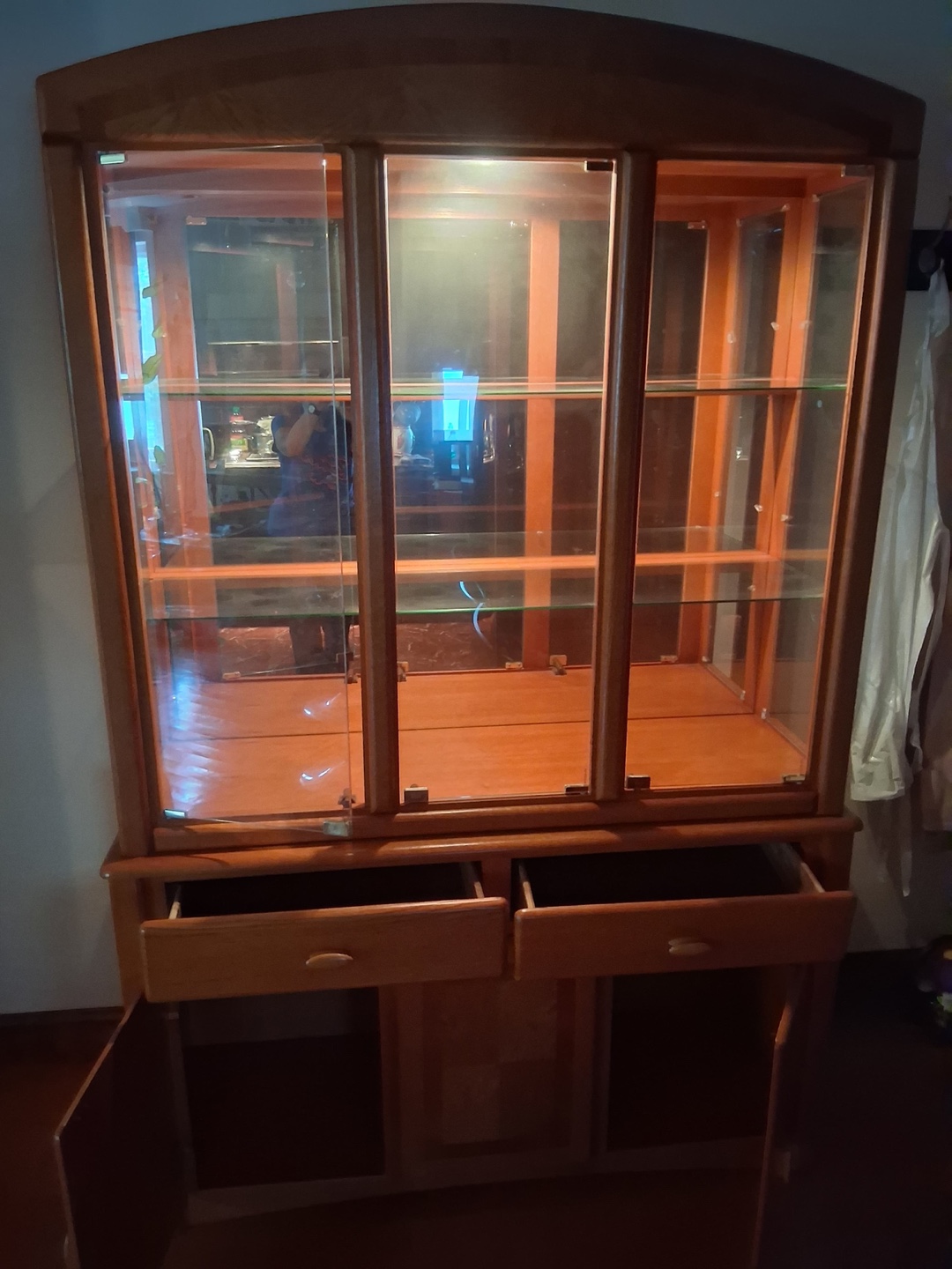 Wooden Display Cabinet - photo 2