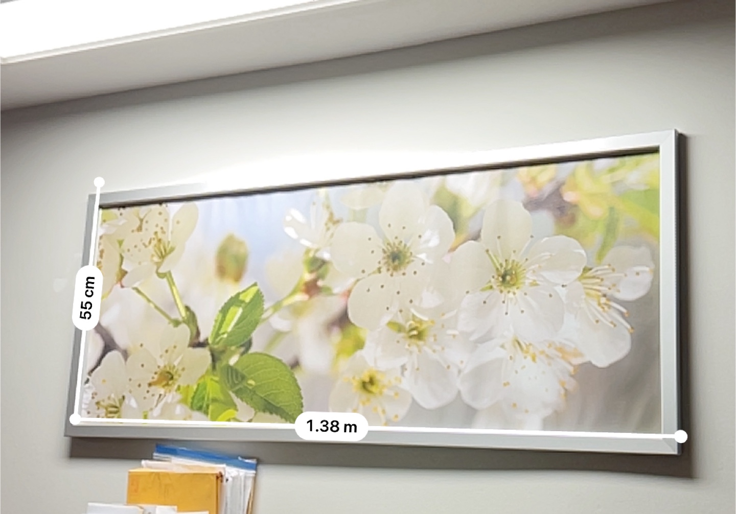 Framed Cherry Blossom Wall Art – Clean & Ready to Hang - photo 2