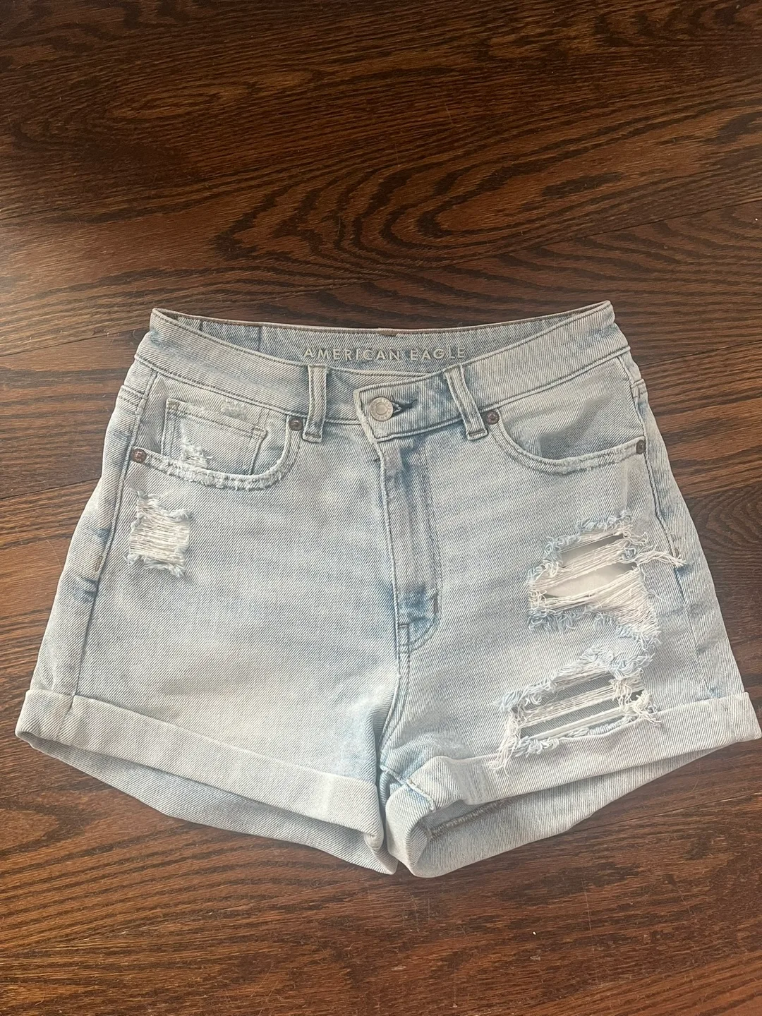 American Eagle Denim Shorts - Size 2 thumbnail