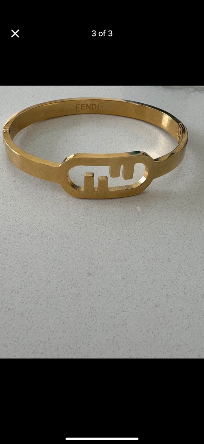Fendi Gold Bangle - photo 2