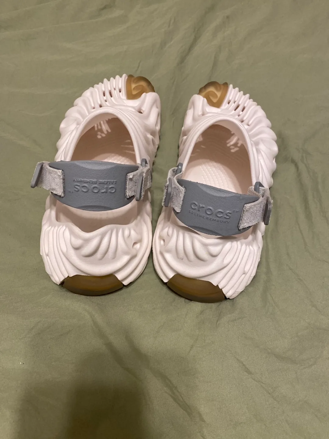 White  Crocs Classic All-Terrain Clogs image indicator(3)