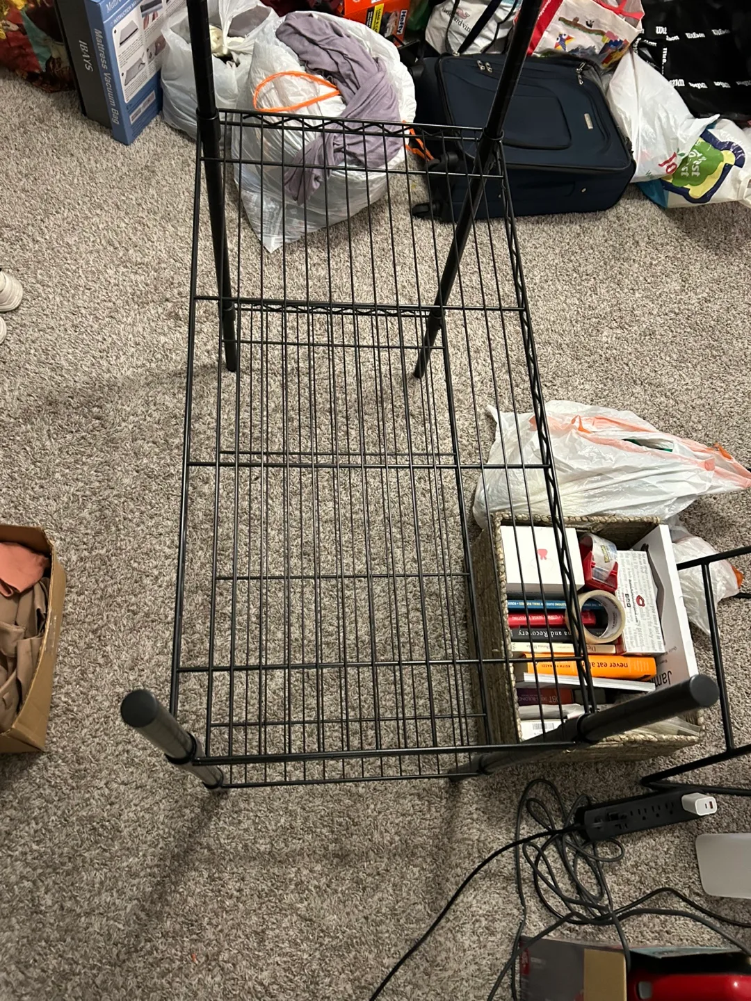 Black Wire Shelf Rack thumbnail
