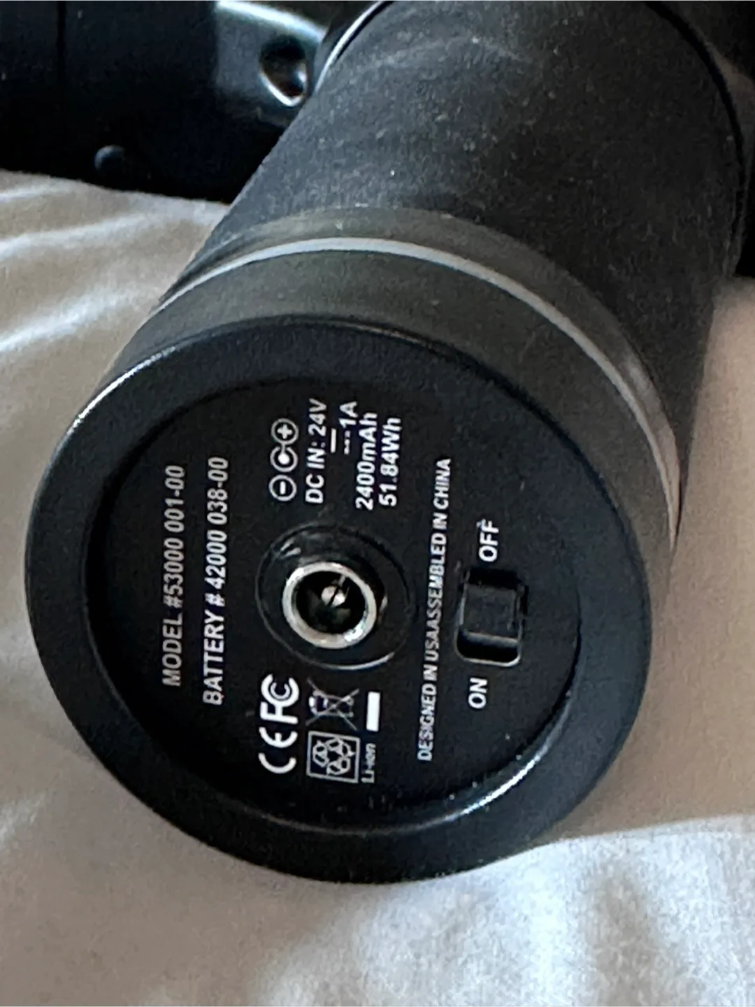 Massage Gun with Case & Attachments image indicator(5)