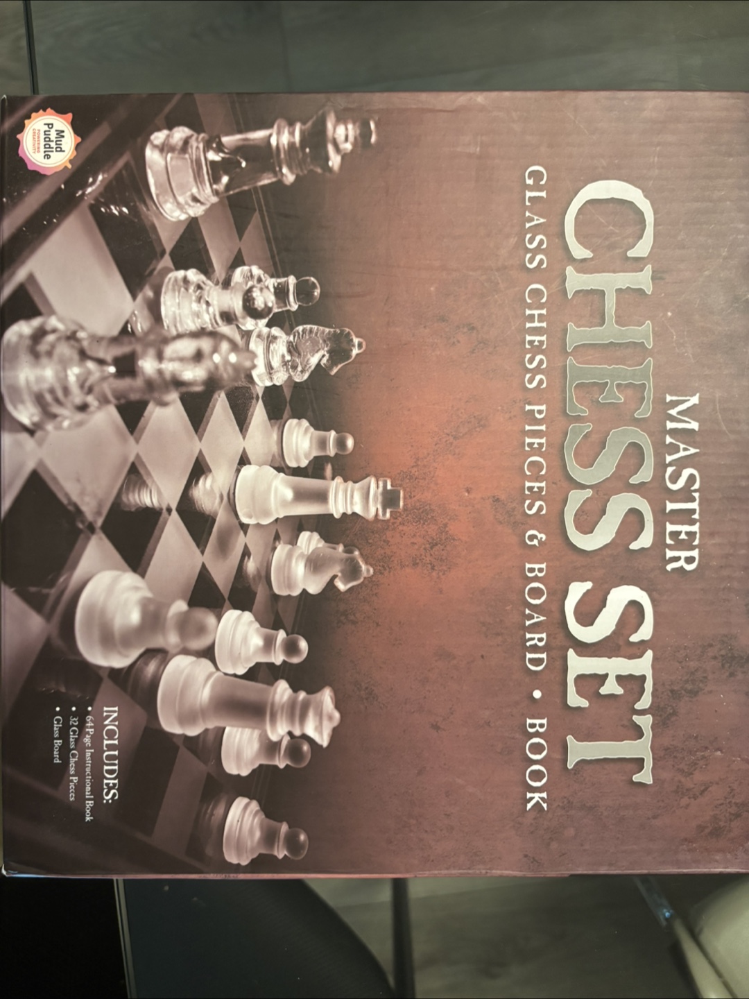 Master Glass Chess Set