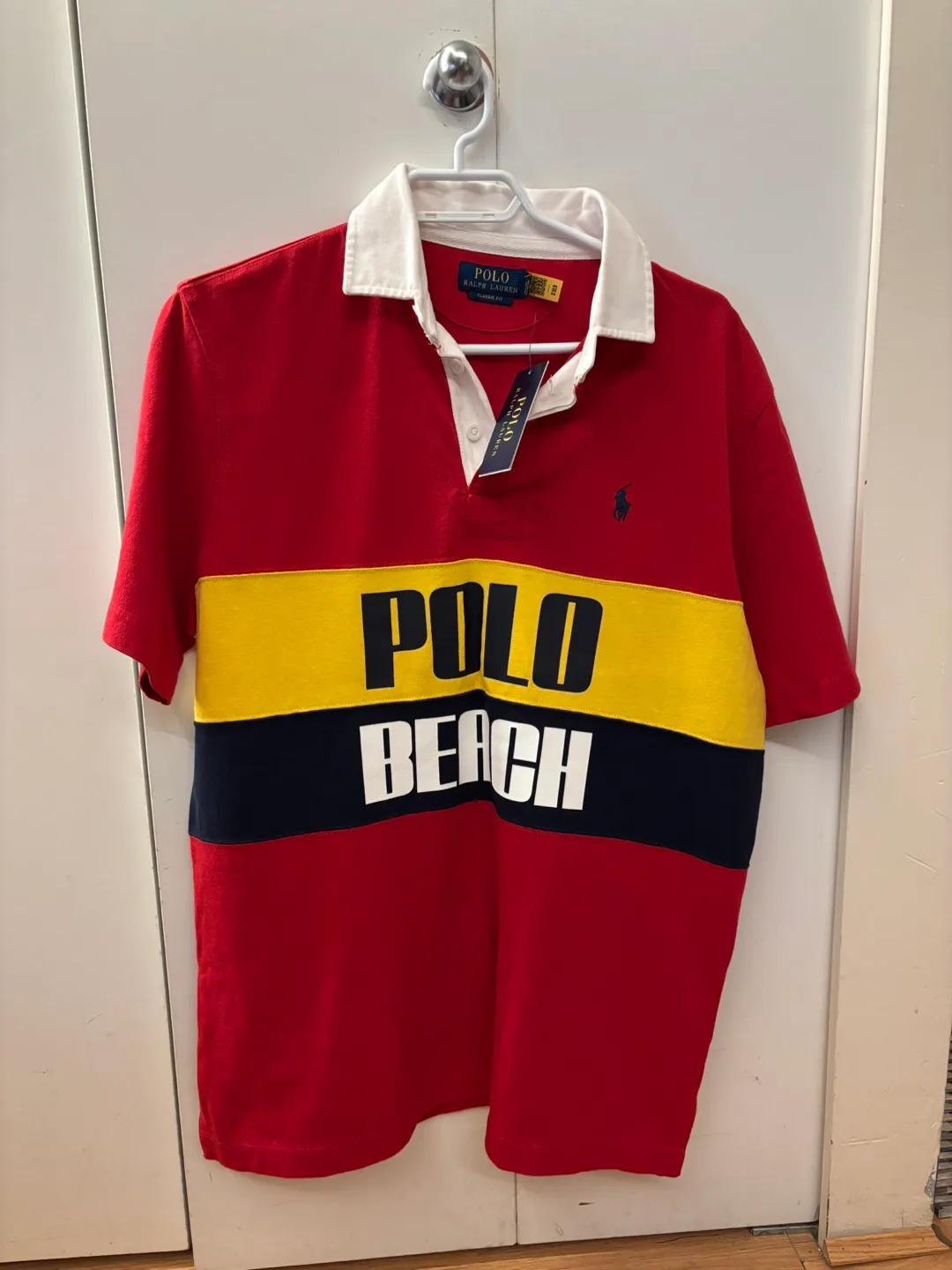 Polo Ralph Lauren Classic Fit Rugby Shirt - Size M thumbnail