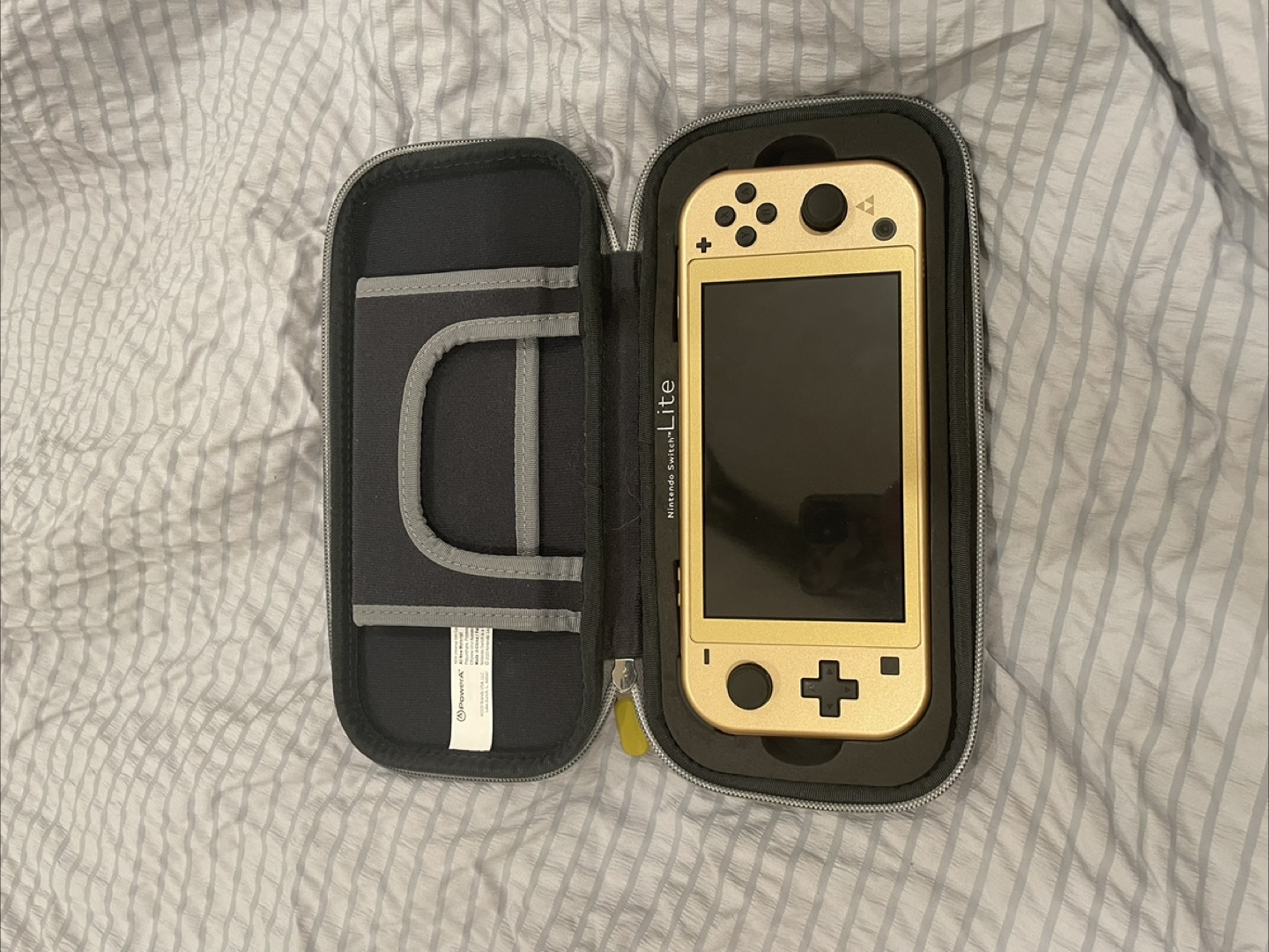 Nintendo Switch Lite Zelda Edition w/ Case - photo 3