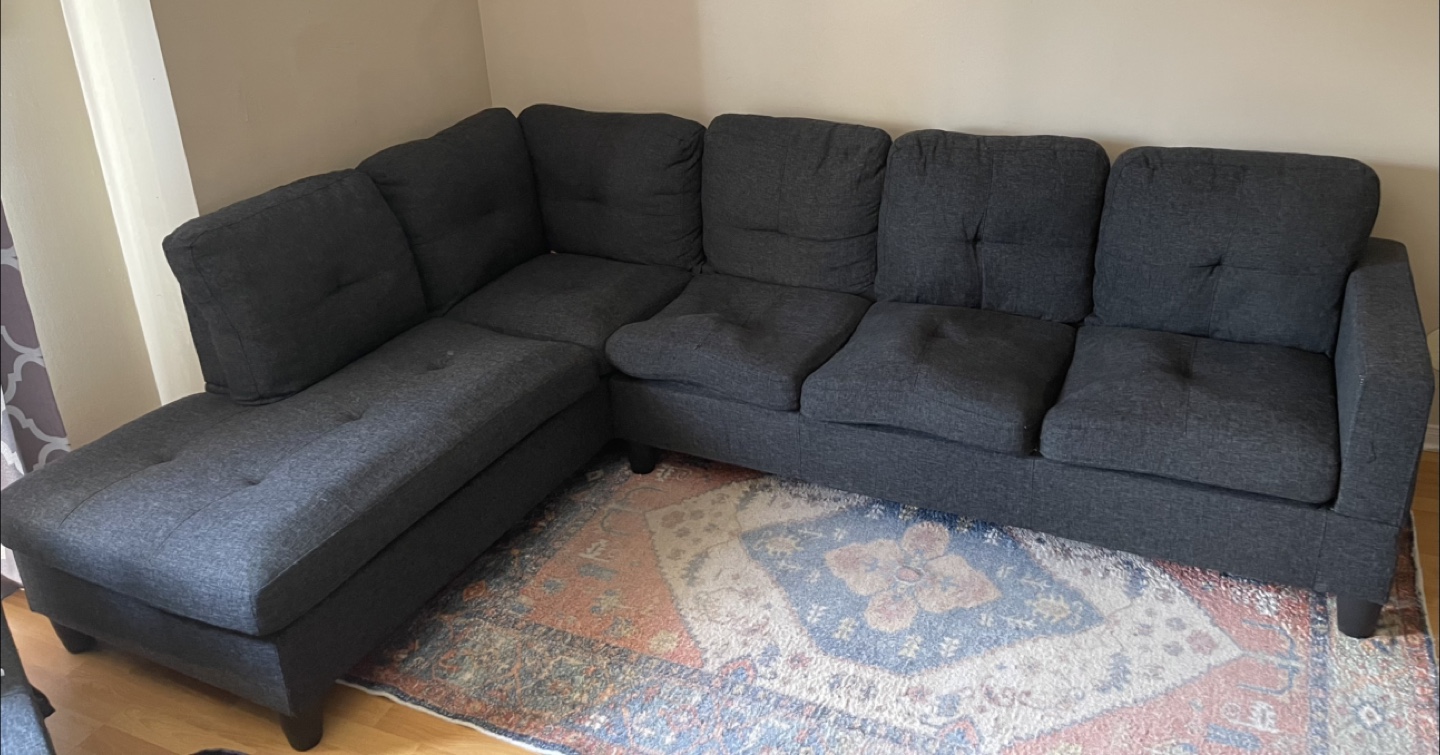 Gray Sectional Sofa