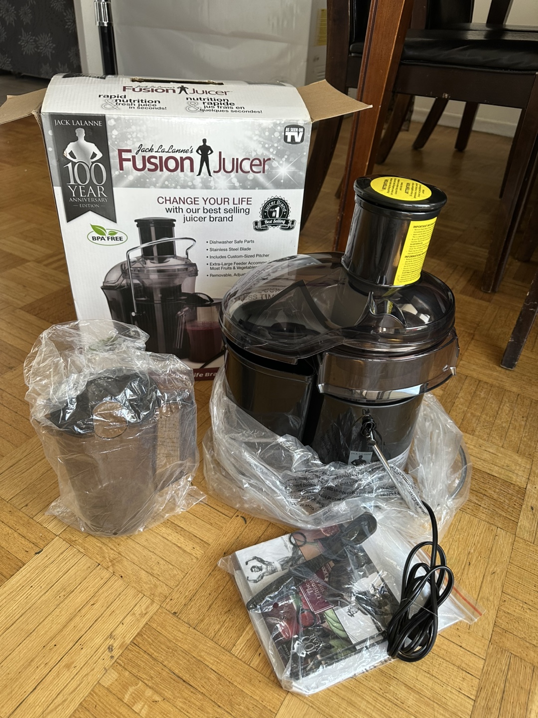Jack La Lanne’s FUSION JUICER - photo 2