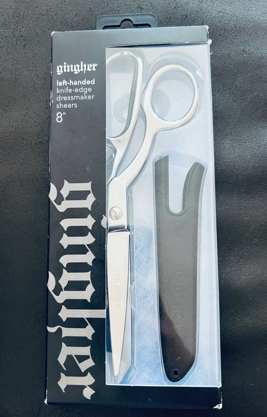 Gingher 8" Left-Handed Dressmaker Shears - New in Box! image indicator(6)