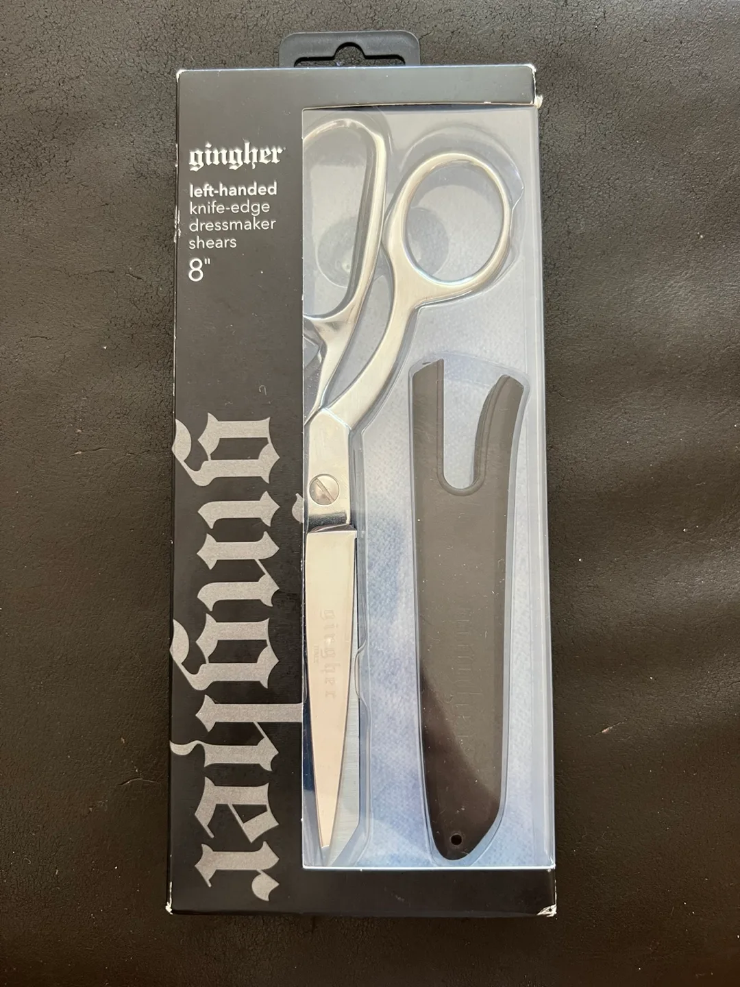Gingher 8" Left-Handed Dressmaker Shears - New in Box! image indicator(5)