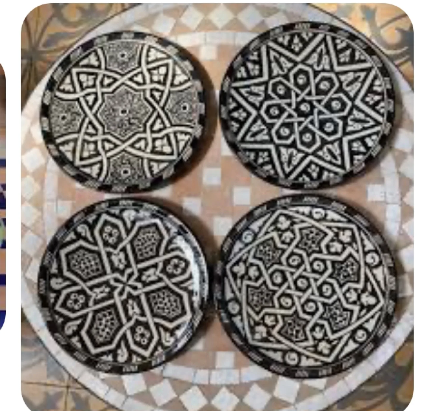 Plate with Floral Pattern thumbnail