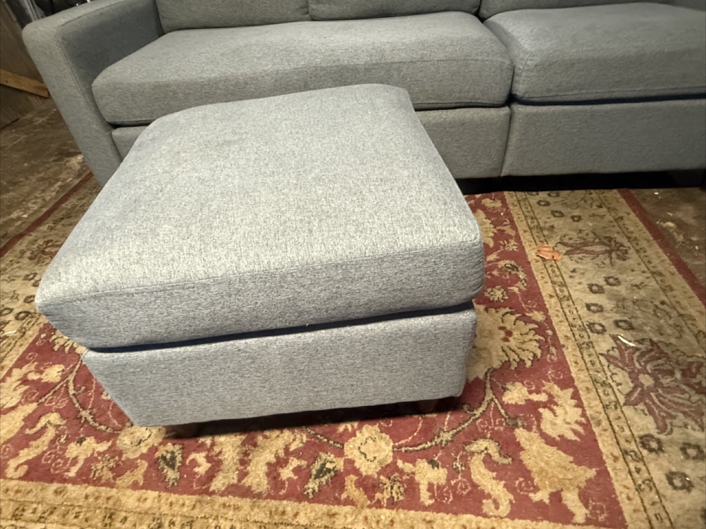 2 piece Gray sofa in good condition