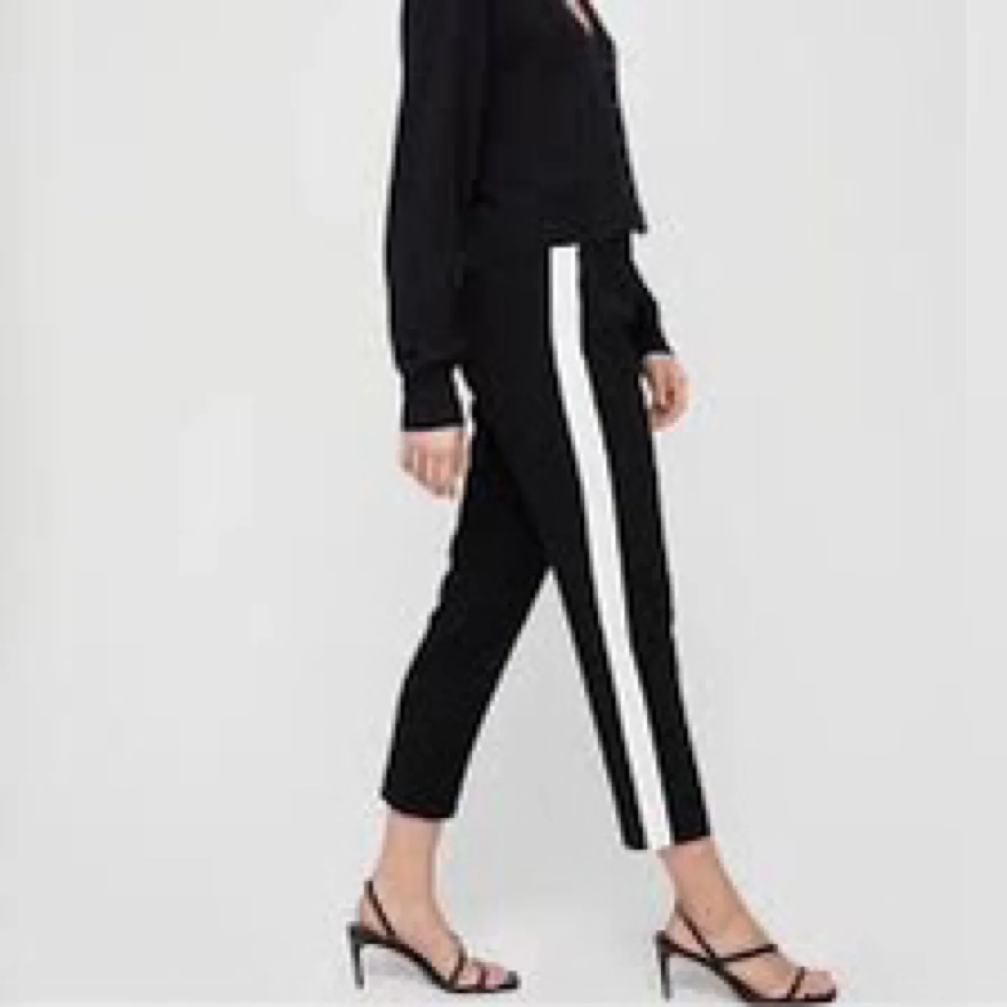 Aritzia Wilfred Conan Pants with Stripes (Size 8) image indicator(2)