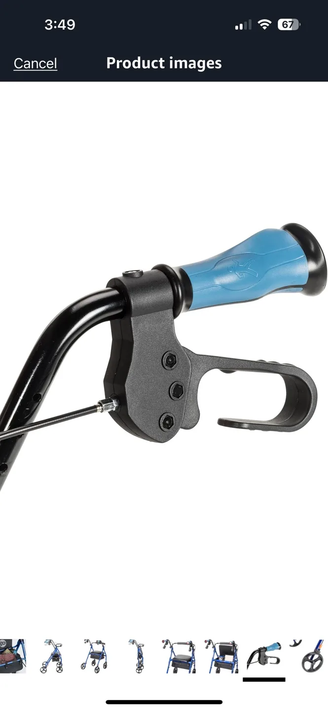 Hugo Elite Dual-Height Rolling Walker 700-959E image indicator(7)